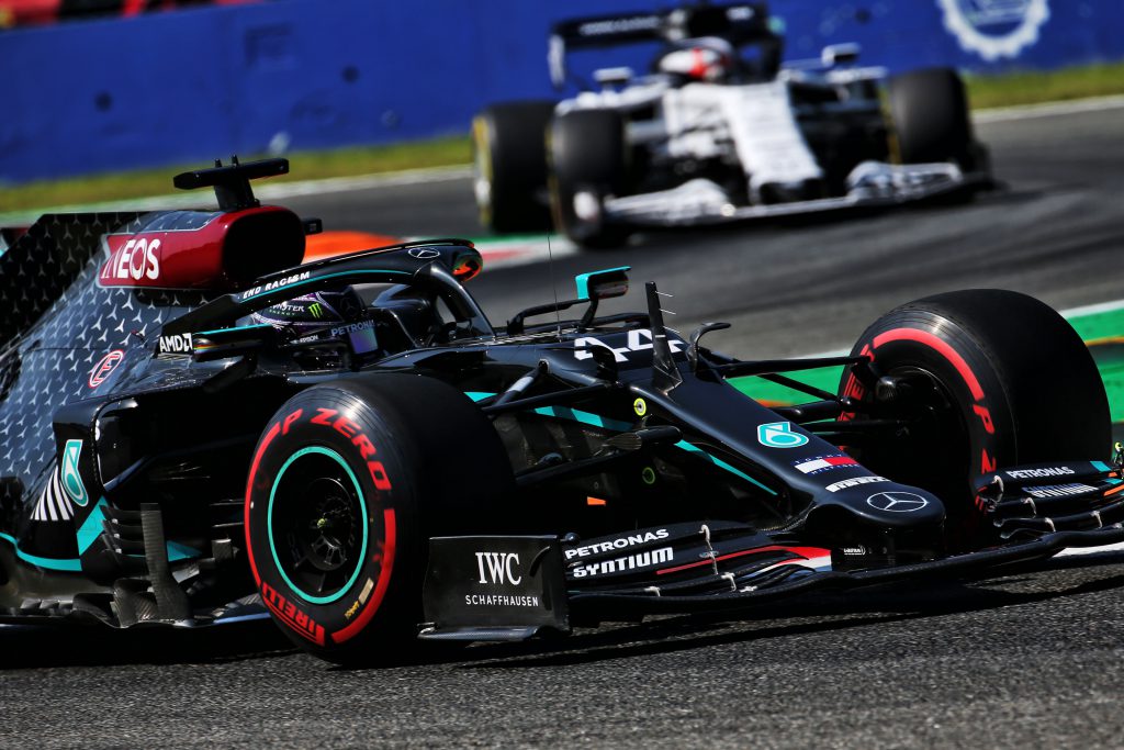 Hamilton fastest as Mercedes dominates second Monza practice