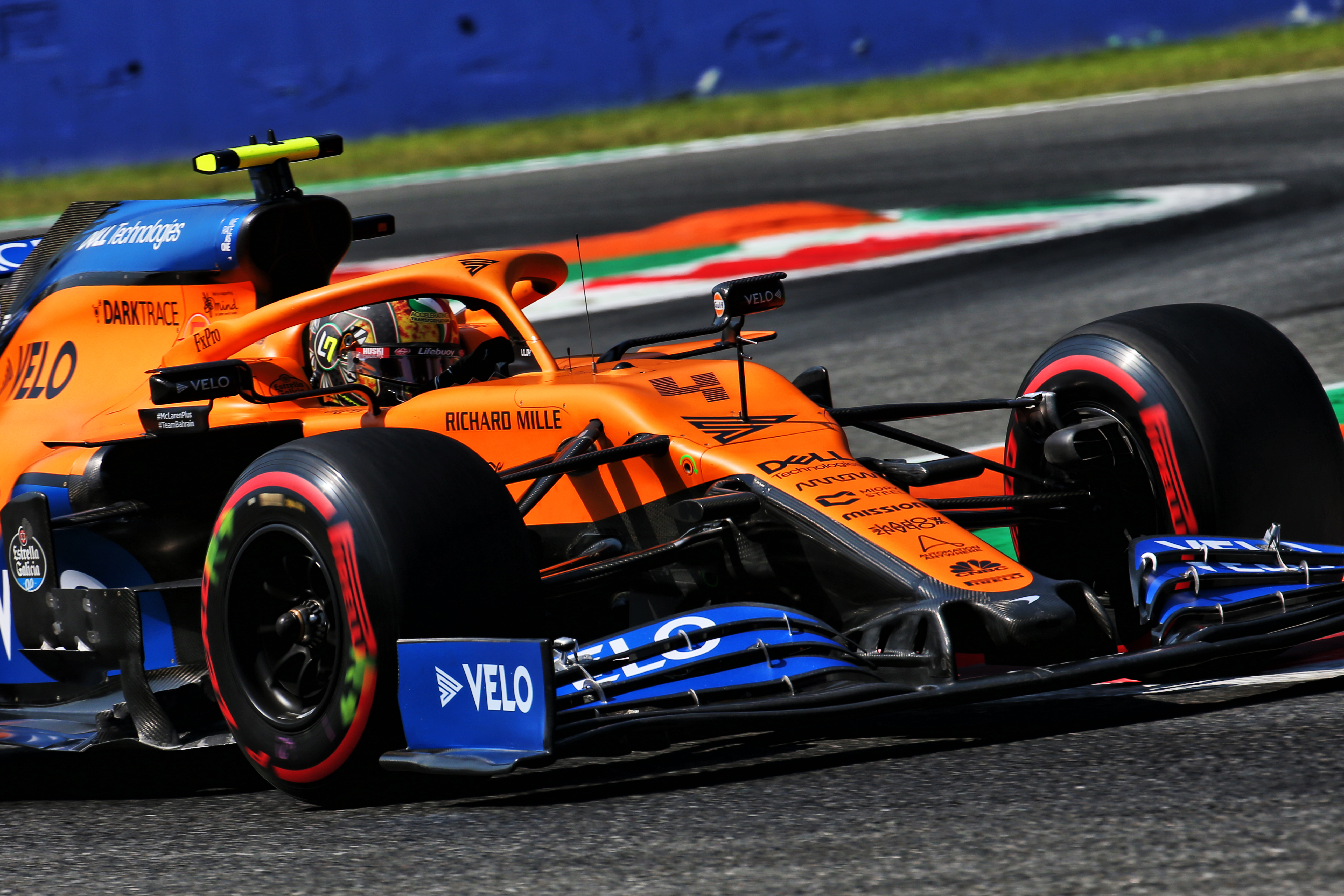 Motor Racing Formula One World Championship Italian Grand Prix Practice Day Monza, Italy