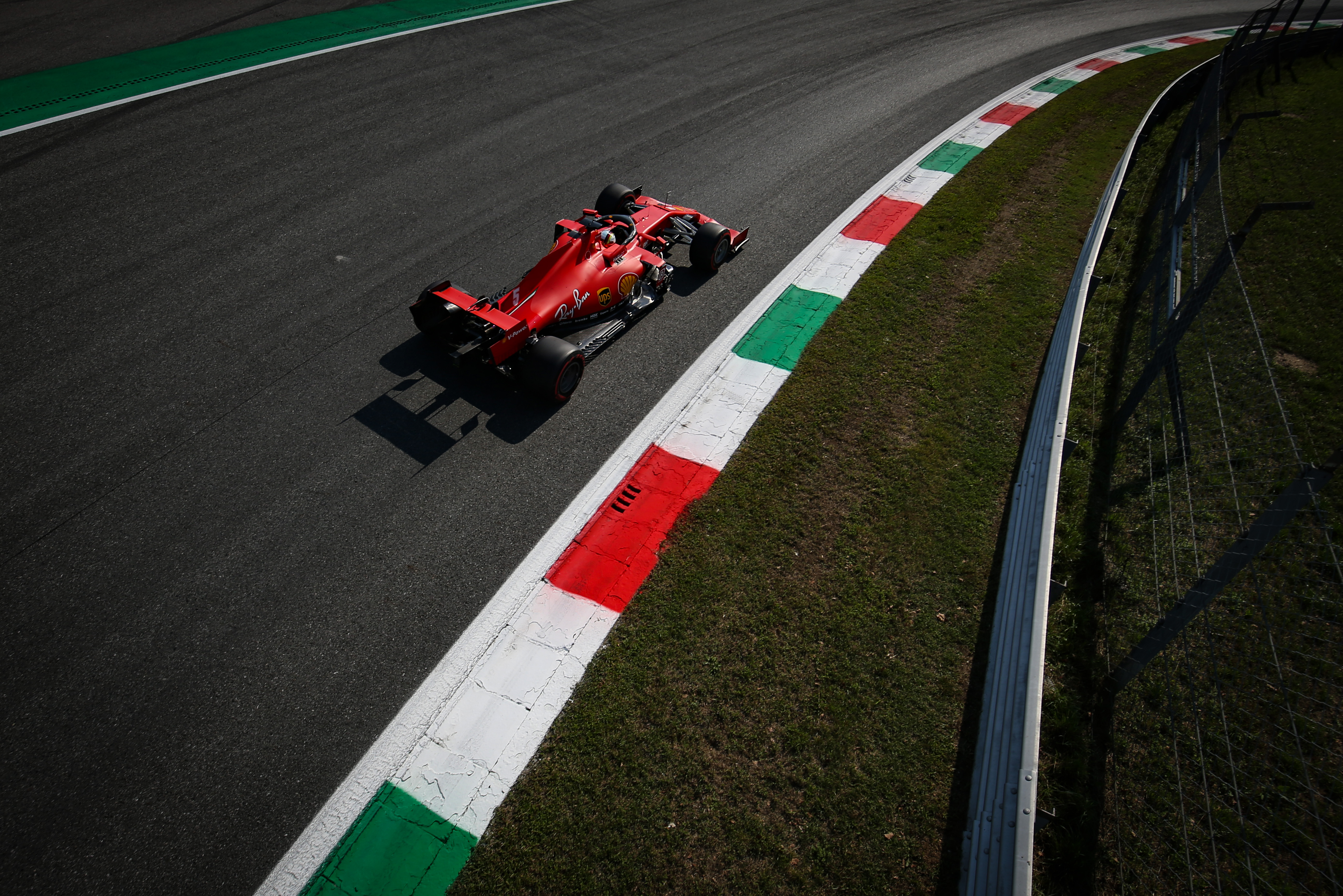 Motor Racing Formula One World Championship Italian Grand Prix Practice Day Monza, Italy