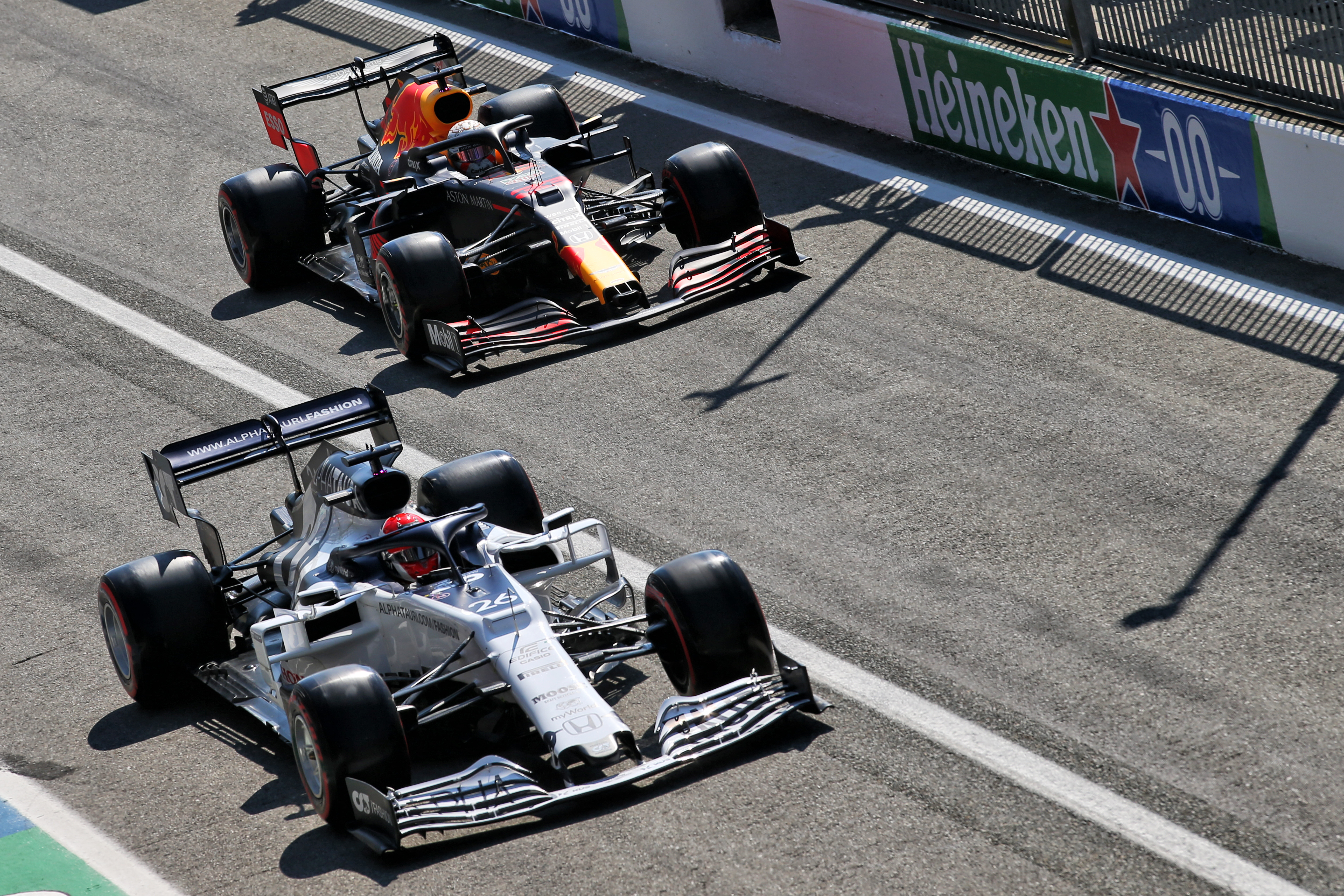 Motor Racing Formula One World Championship Italian Grand Prix Qualifying Day Monza, Italy