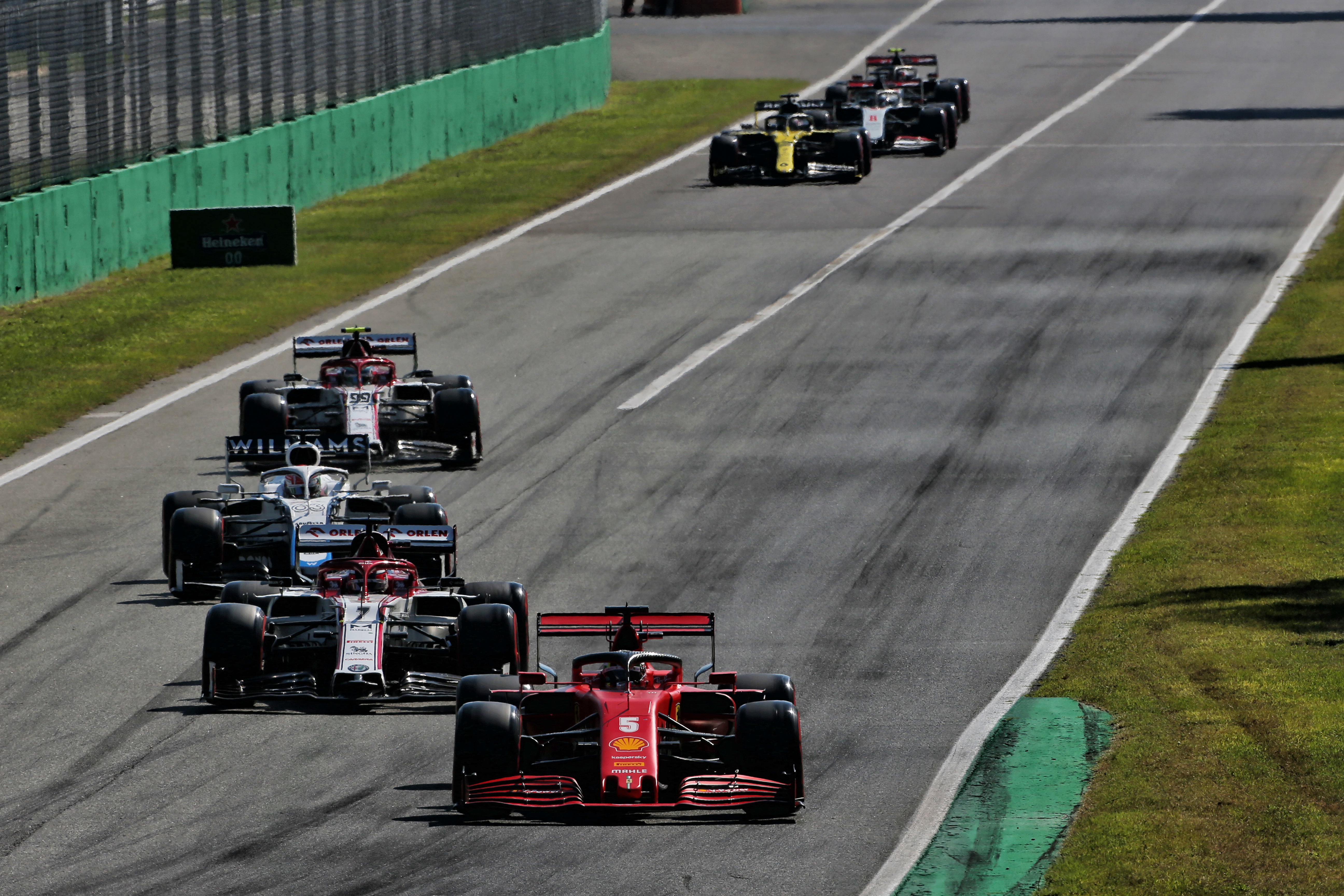 Motor Racing Formula One World Championship Italian Grand Prix Qualifying Day Monza, Italy