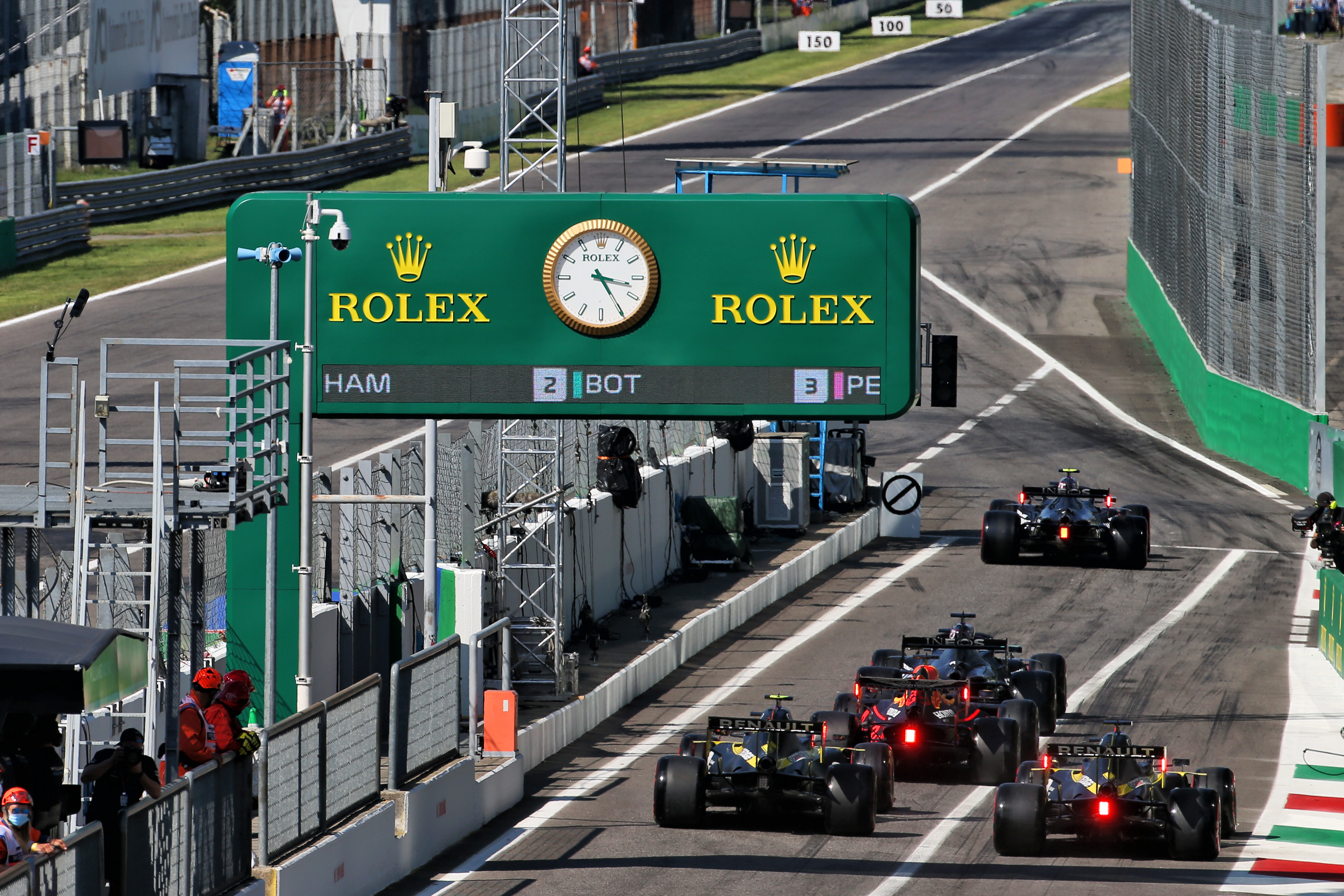 Motor Racing Formula One World Championship Italian Grand Prix Qualifying Day Monza, Italy