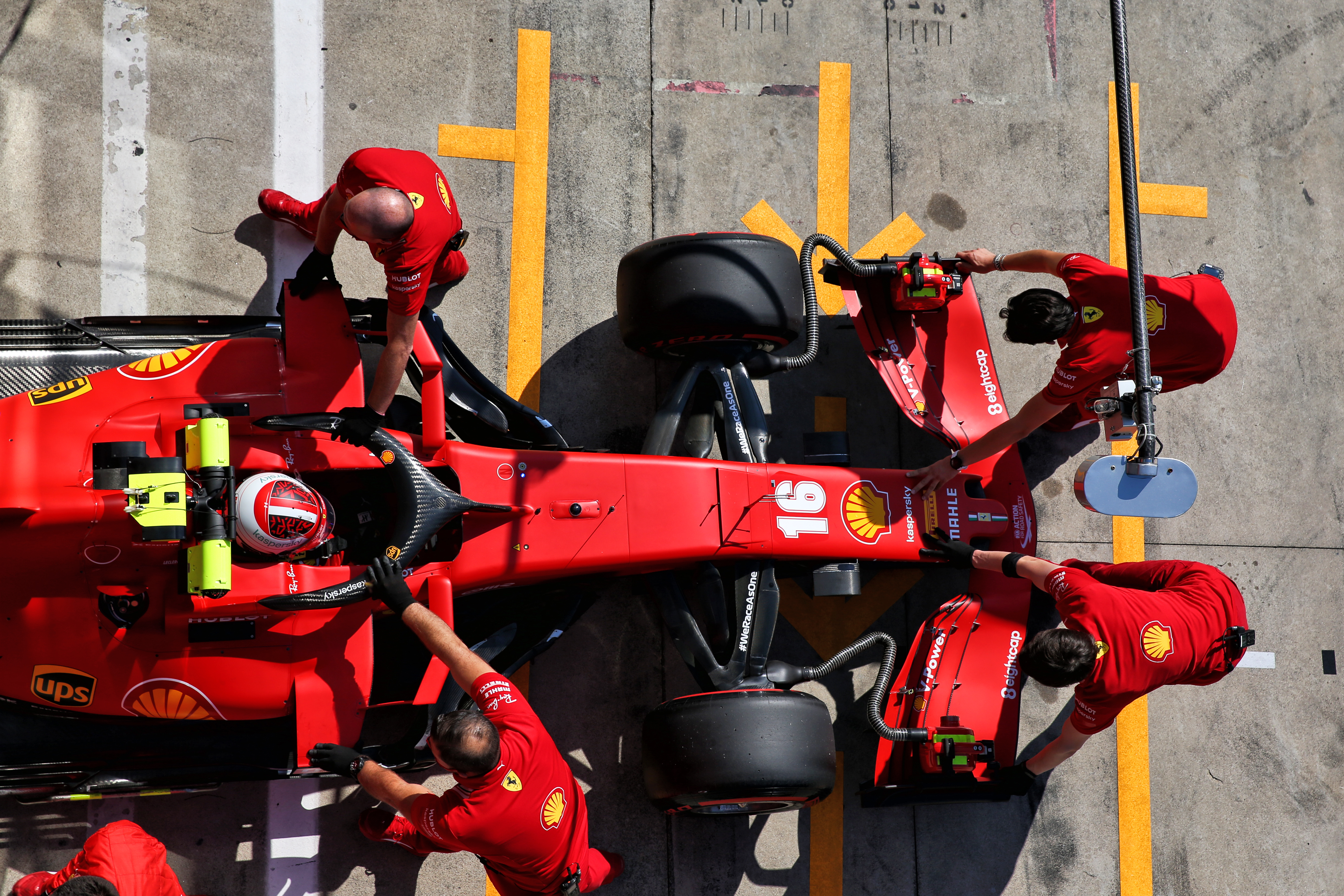 Motor Racing Formula One World Championship Italian Grand Prix Qualifying Day Monza, Italy