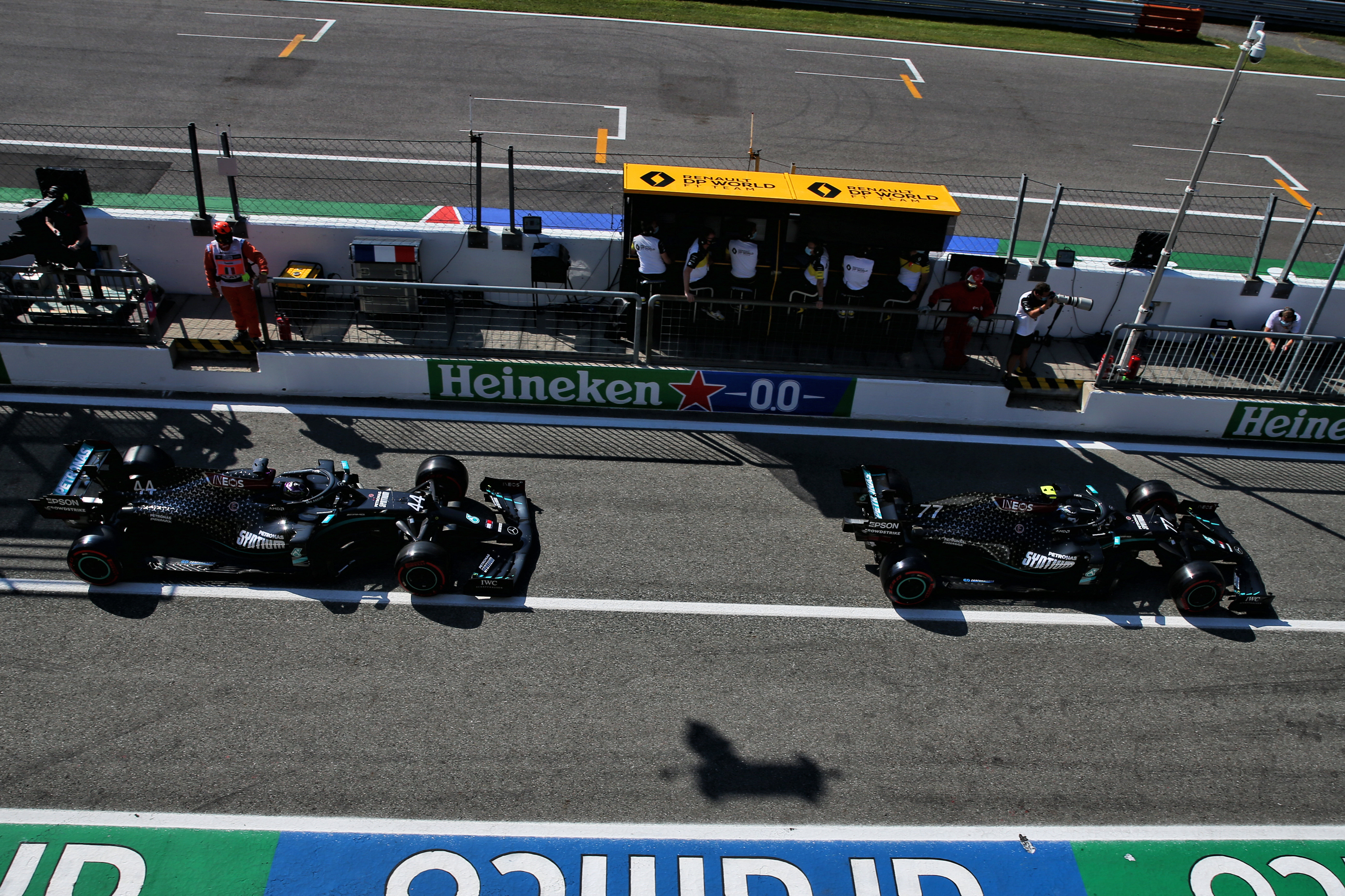 Motor Racing Formula One World Championship Italian Grand Prix Qualifying Day Monza, Italy