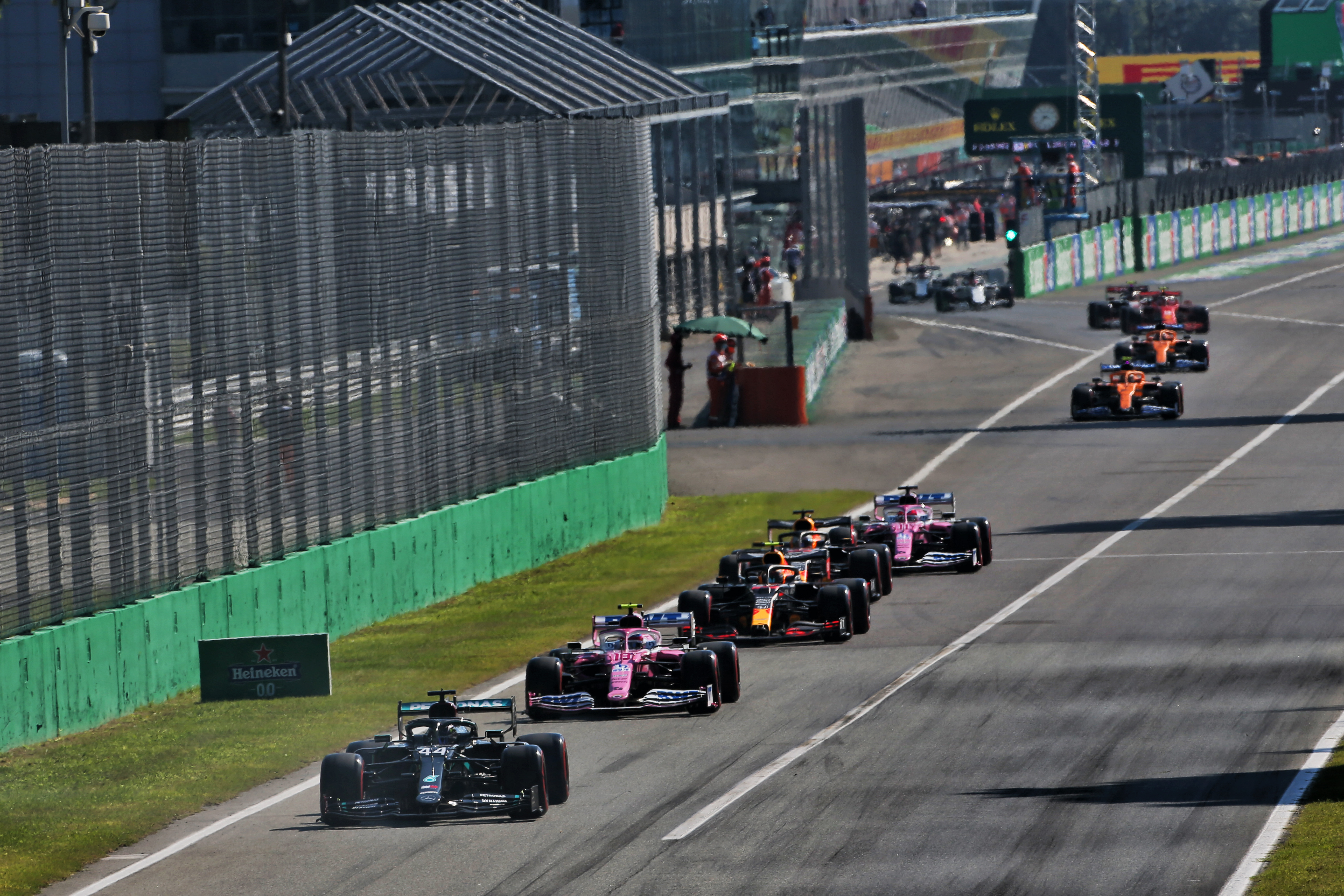 Motor Racing Formula One World Championship Italian Grand Prix Qualifying Day Monza, Italy