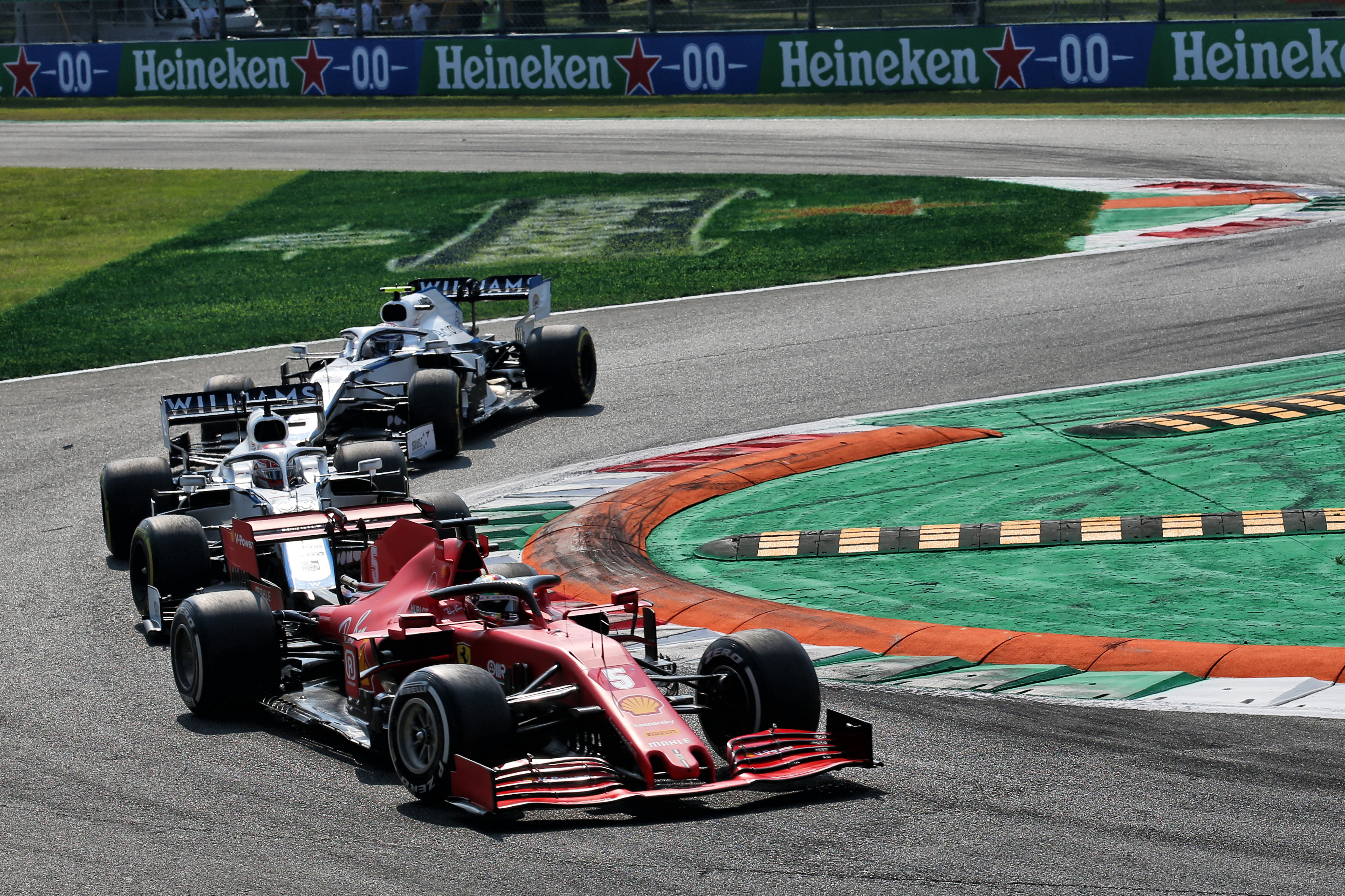 Sebastian Vettel Ferrari Italian Grand Prix 2020 Monza