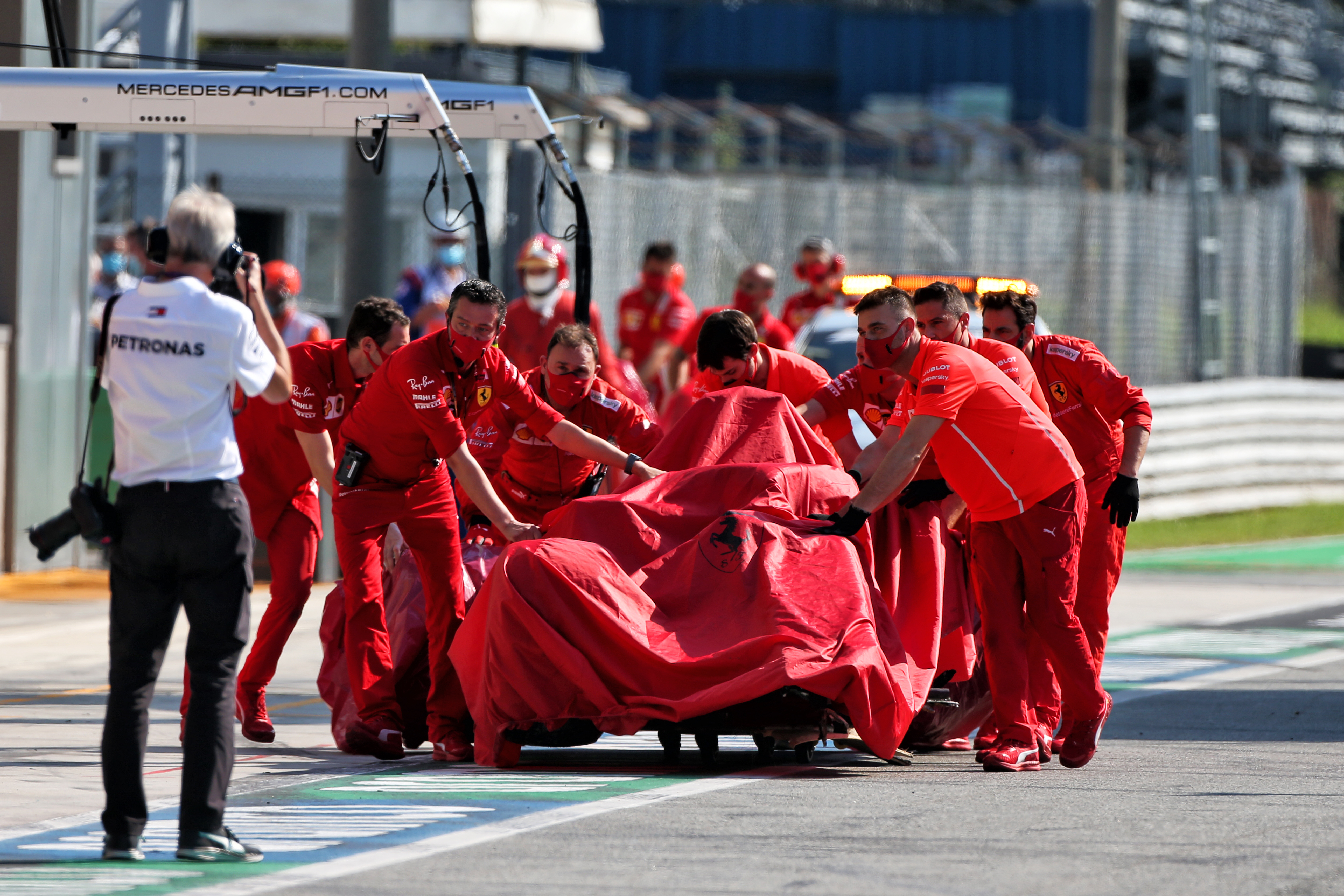 Motor Racing Formula One World Championship Italian Grand Prix Race Day Monza, Italy