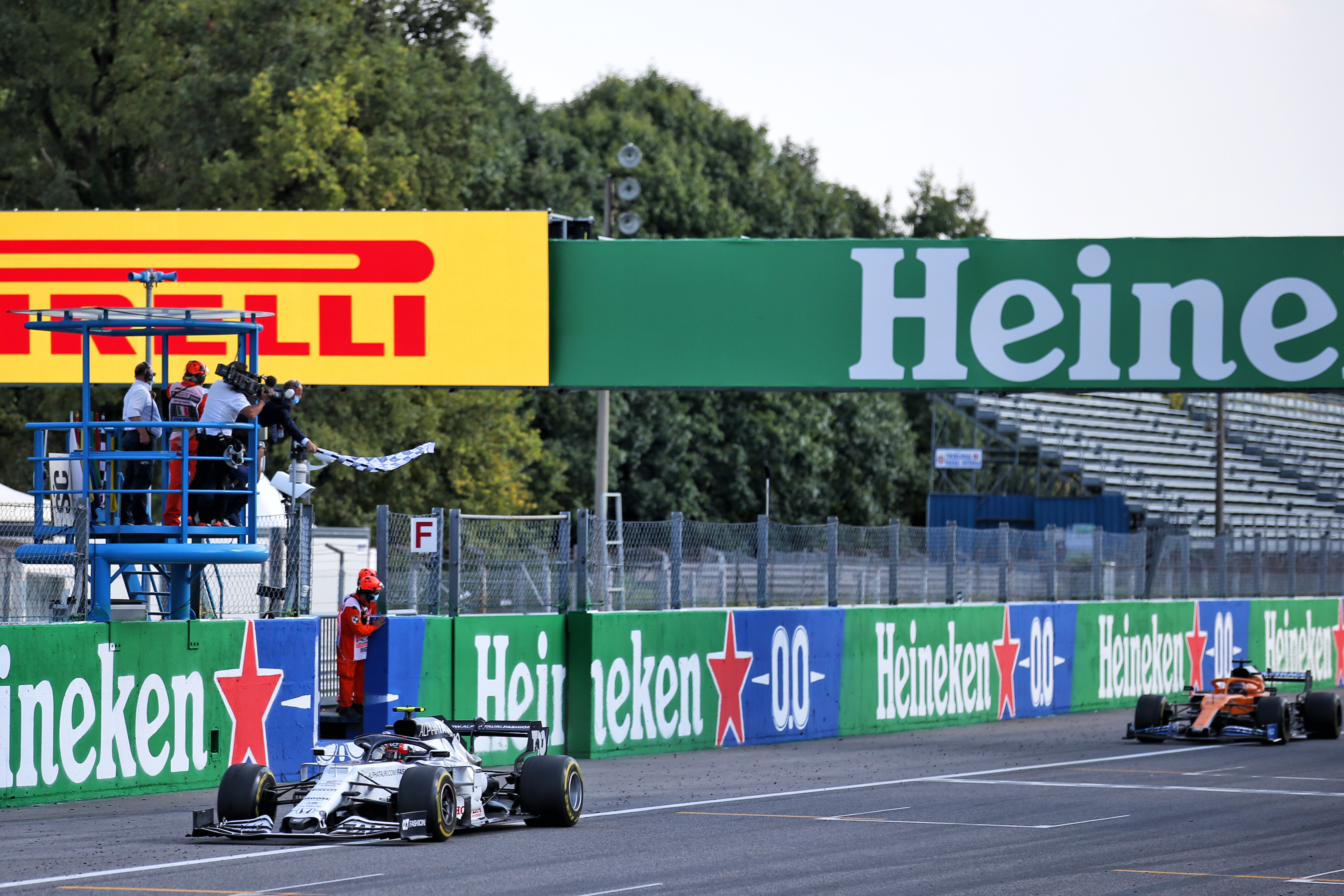 Motor Racing Formula One World Championship Italian Grand Prix Race Day Monza, Italy