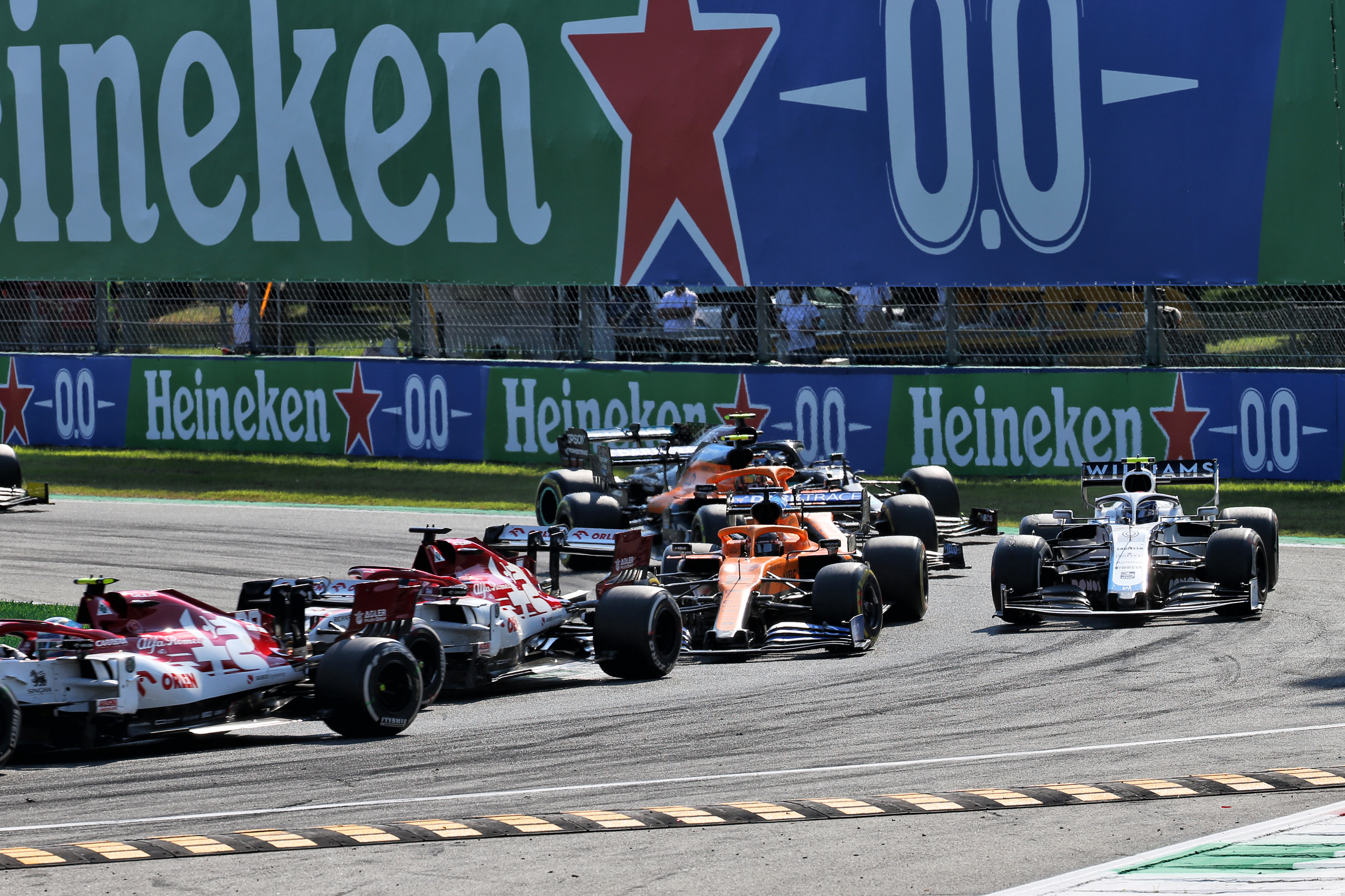 Alfa Romeo McLaren Williams Italian Grand Prix 2020 Monza