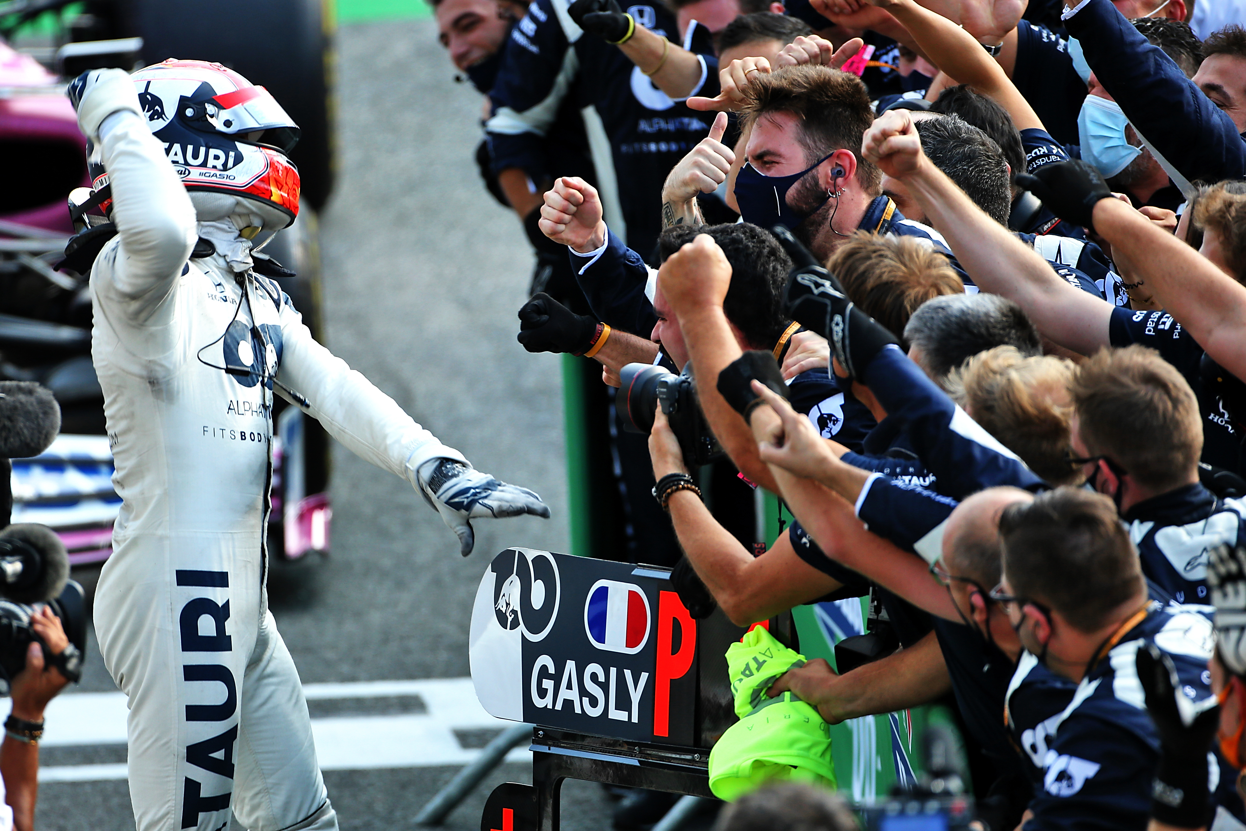 Pierre Gasly wins Italian Grand Prix 2020 Monza