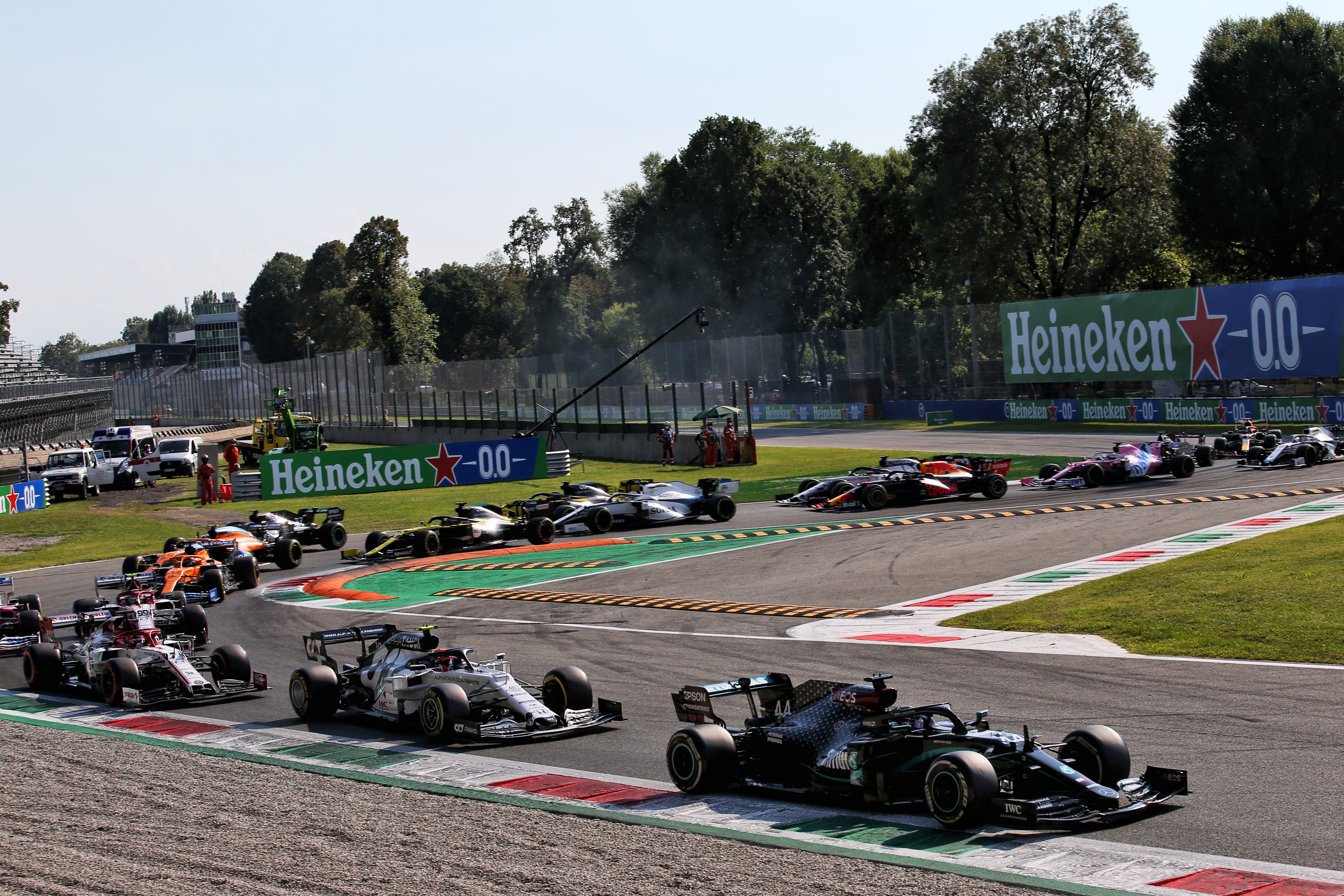 Motor Racing Formula One World Championship Italian Grand Prix Race Day Monza, Italy