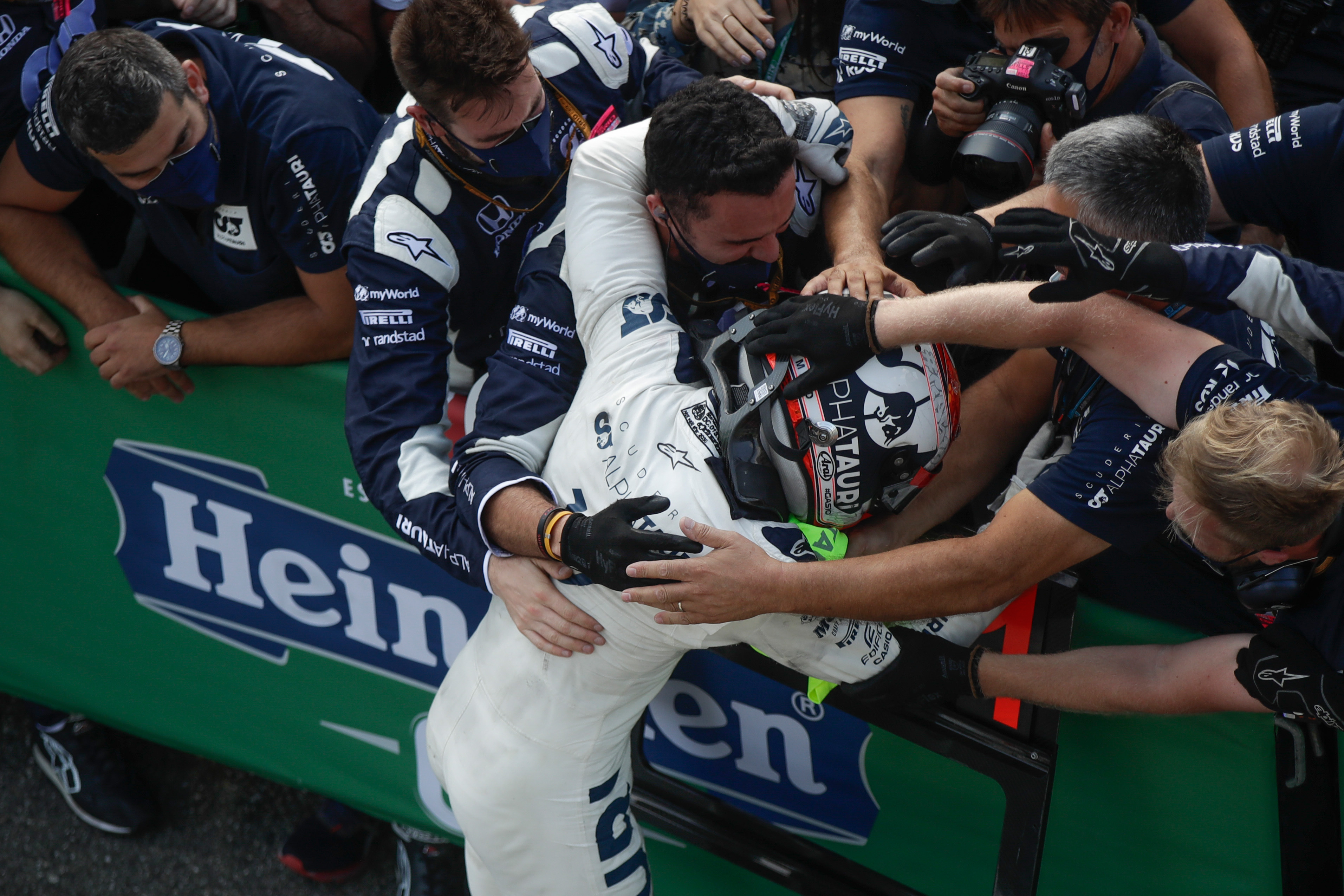 Motor Racing Formula One World Championship Italian Grand Prix Race Day Monza, Italy