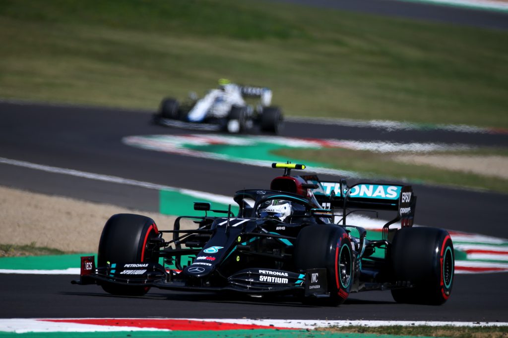 Bottas fastest again at Mugello, session twice red-flagged