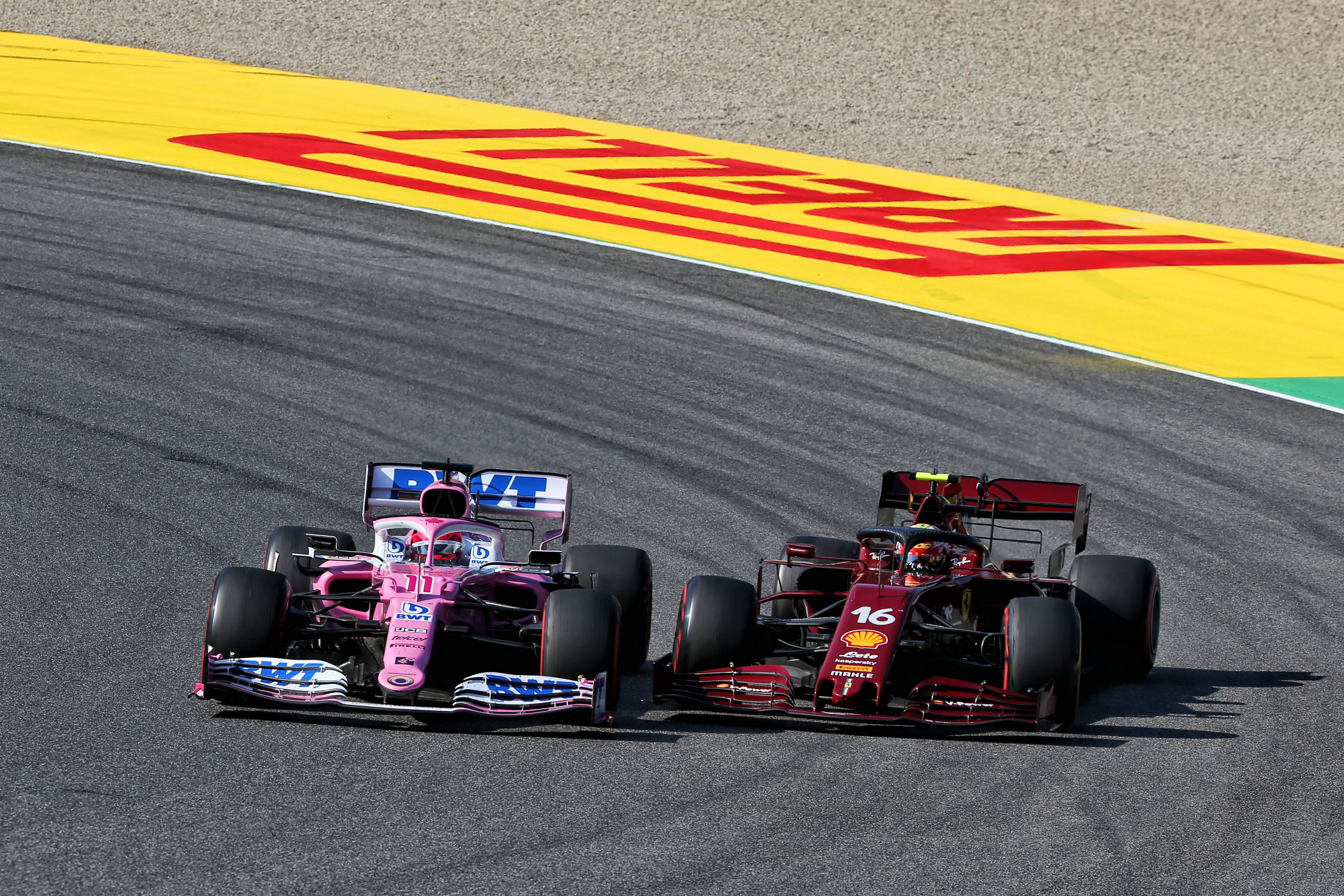 Sergio Perez Charles Leclerc Tuscan Grand Prix 2020 Mugello