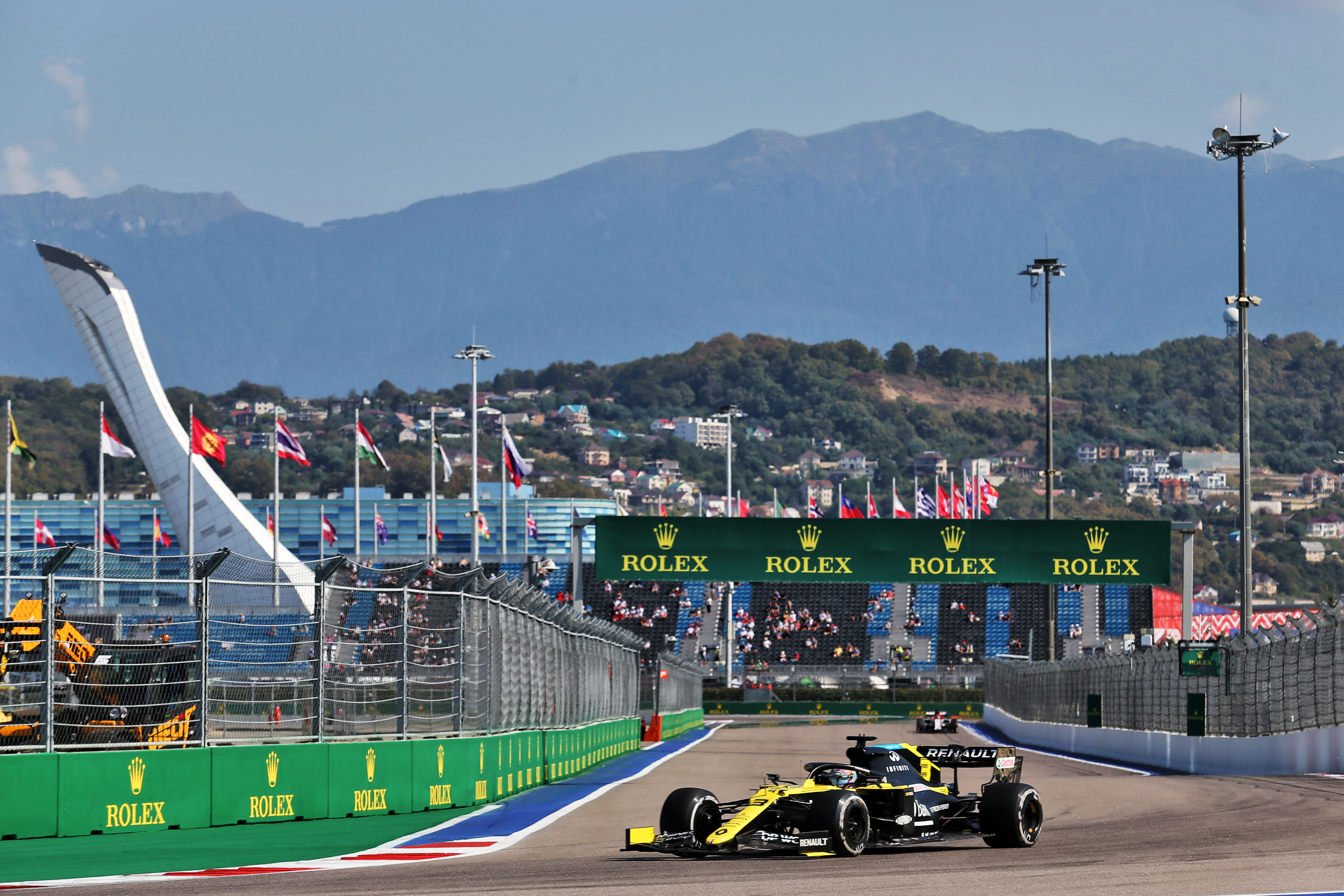 Motor Racing Formula One World Championship Russian Grand Prix Practice Day Sochi, Russia