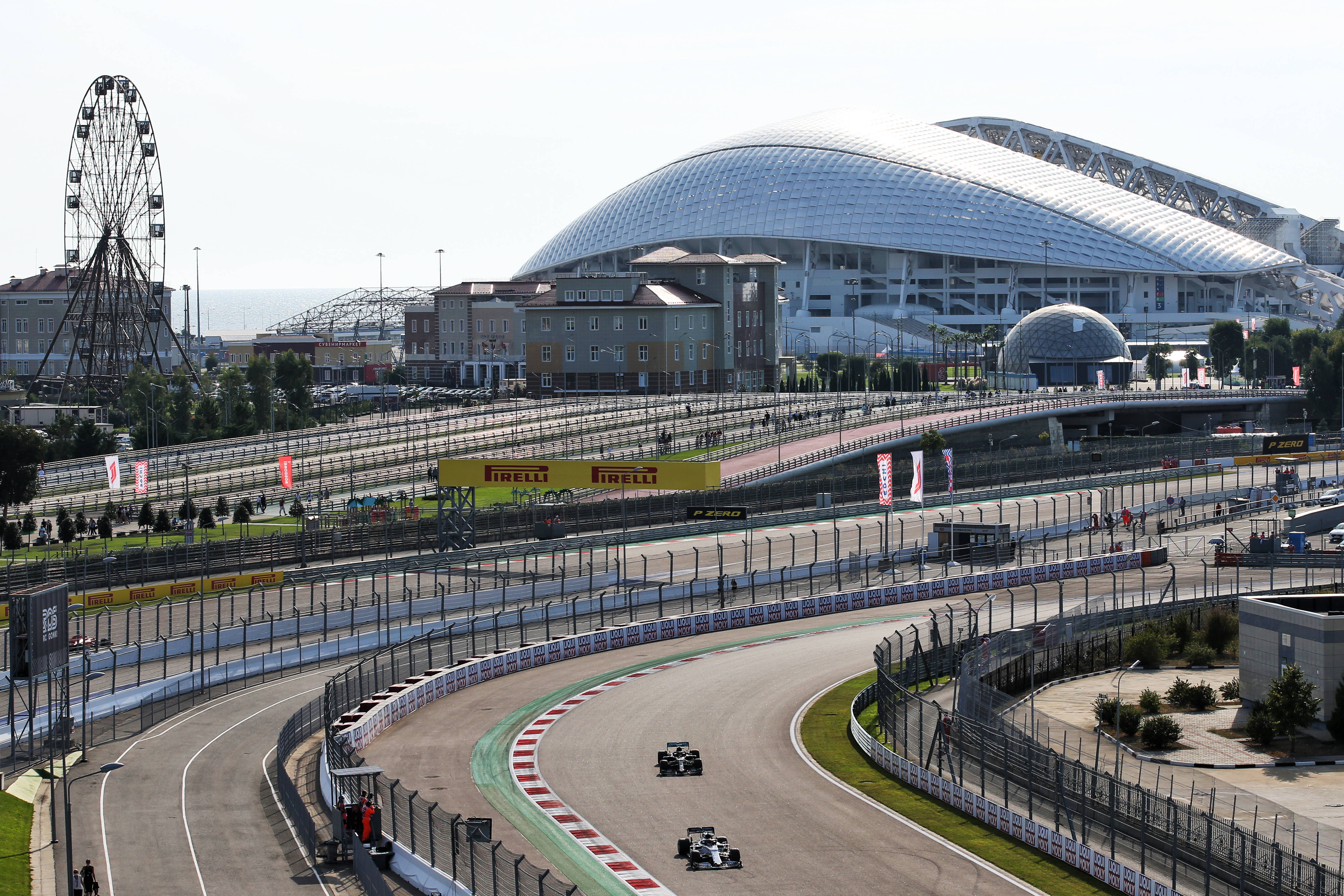 Motor Racing Formula One World Championship Russian Grand Prix Practice Day Sochi, Russia