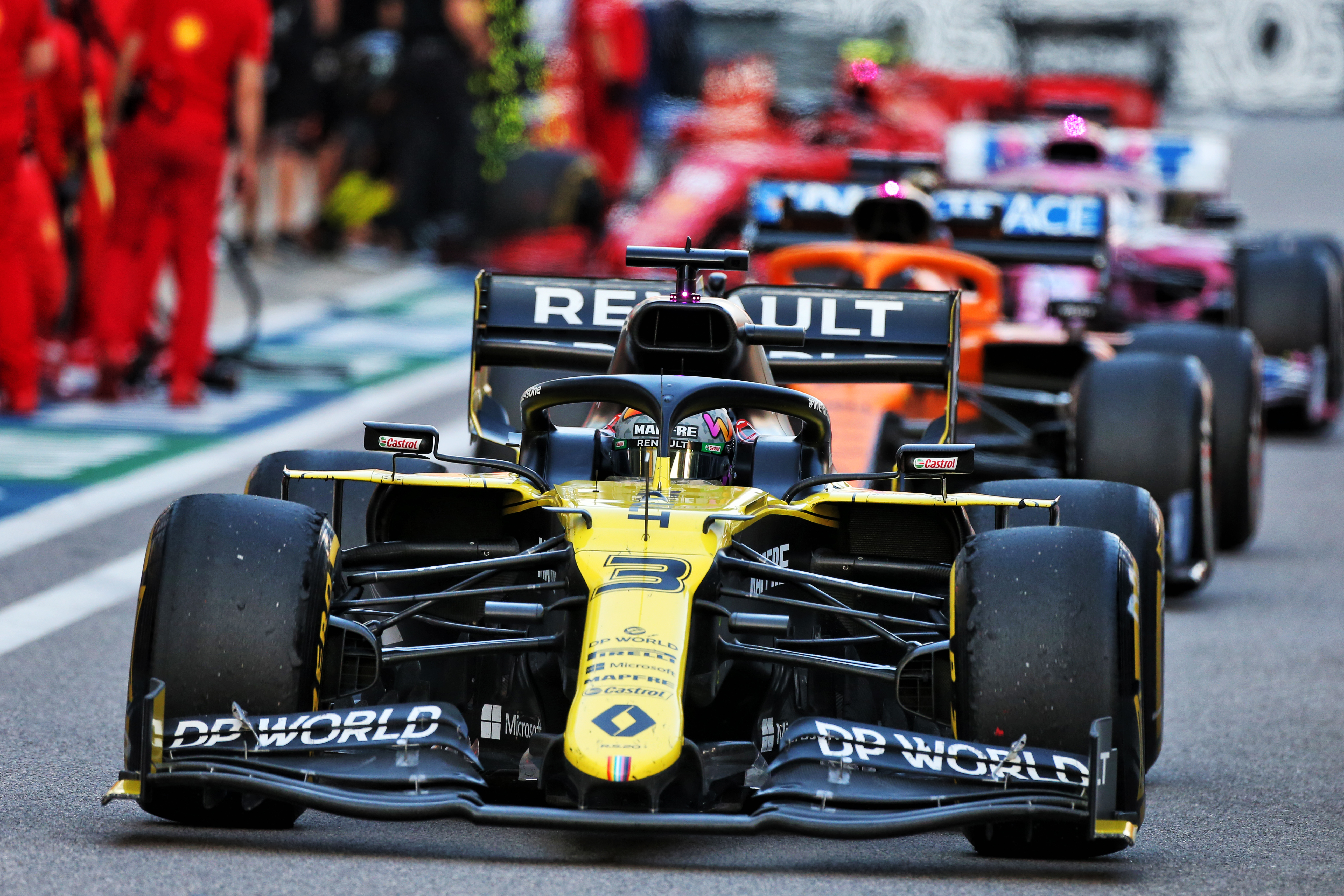 Motor Racing Formula One World Championship Russian Grand Prix Practice Day Sochi, Russia