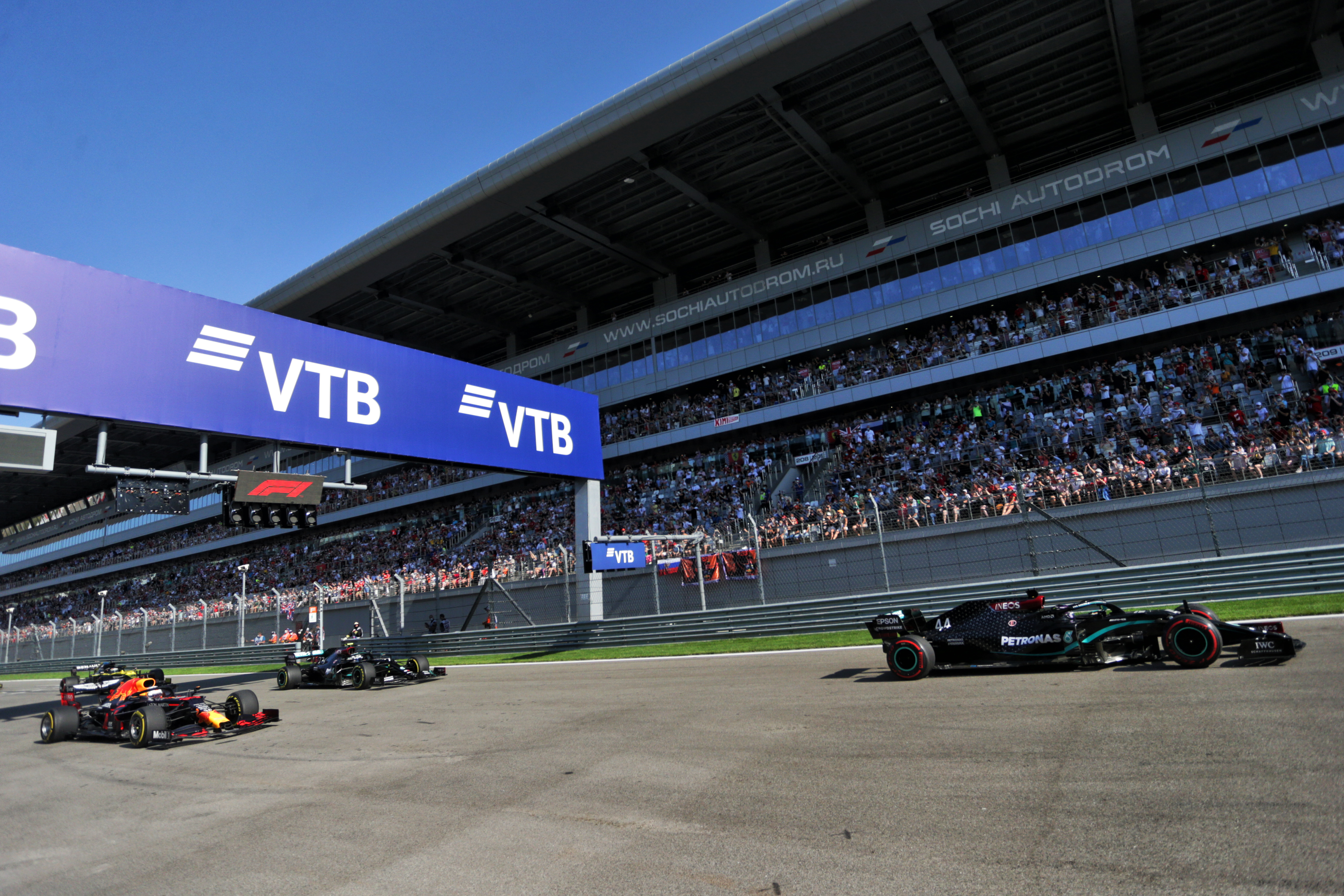 Russian Grand Prix start