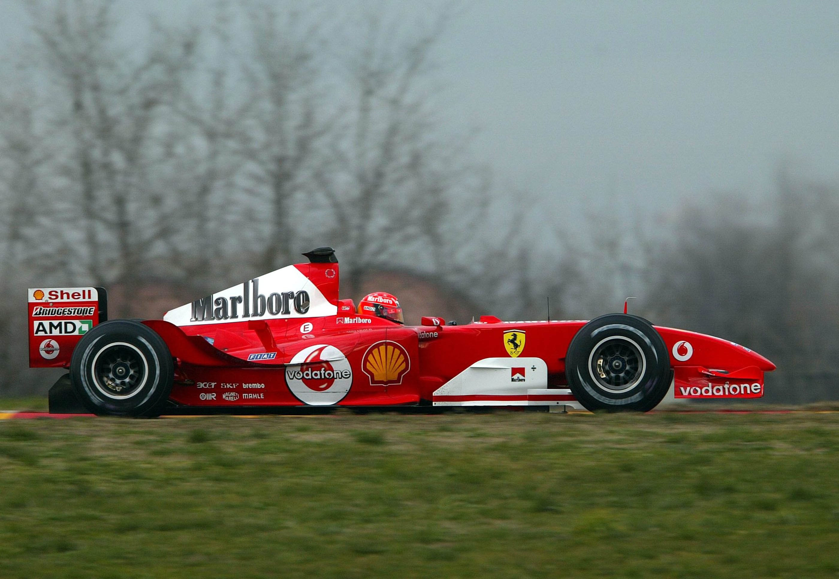 Ferrari, F2004, First Rollout