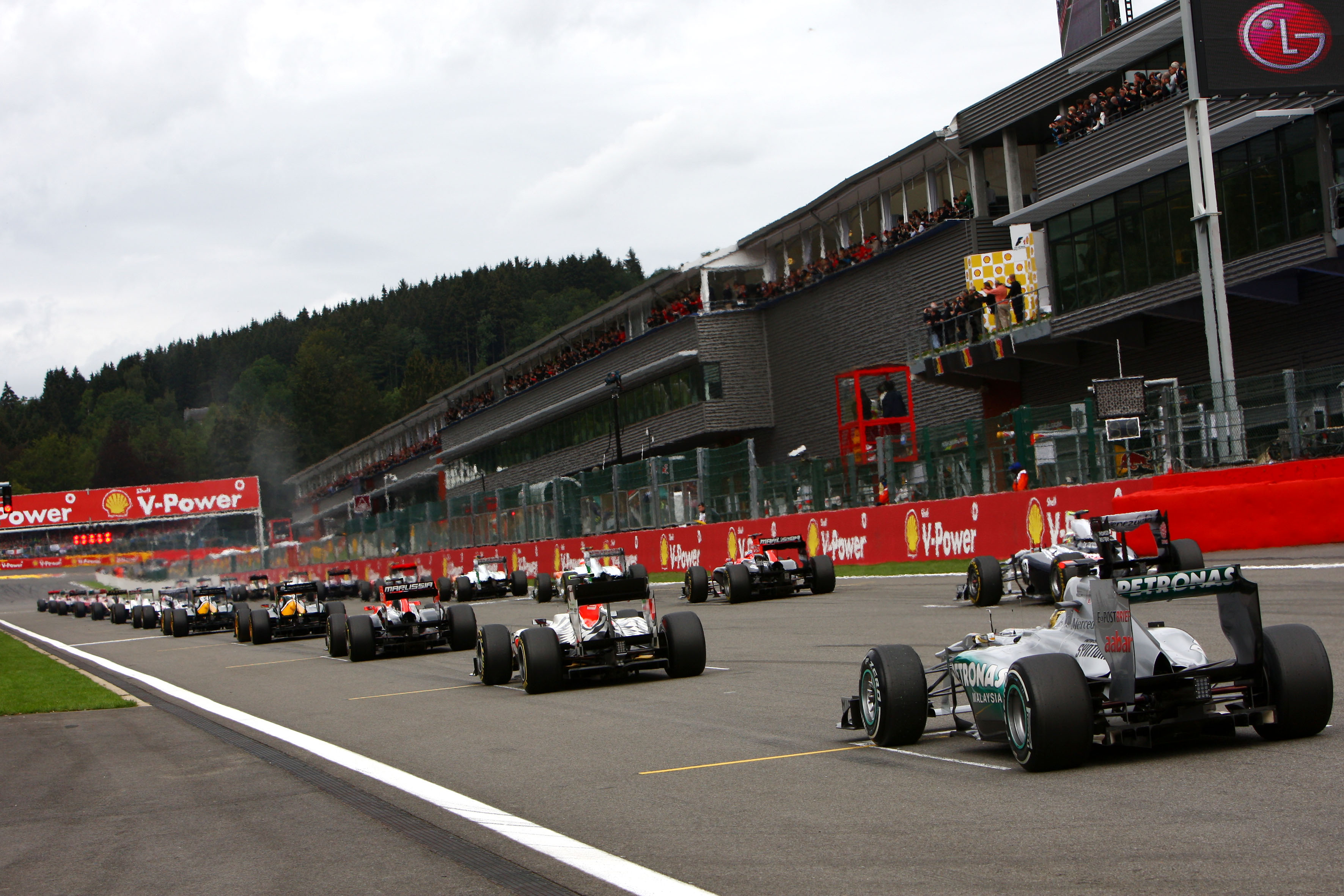 Formula 1 Grand Prix, Belgium, Sunday Race