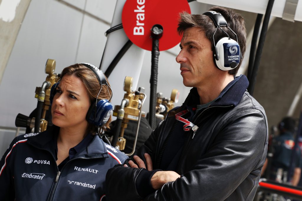 Claire Williams Toto Wolff