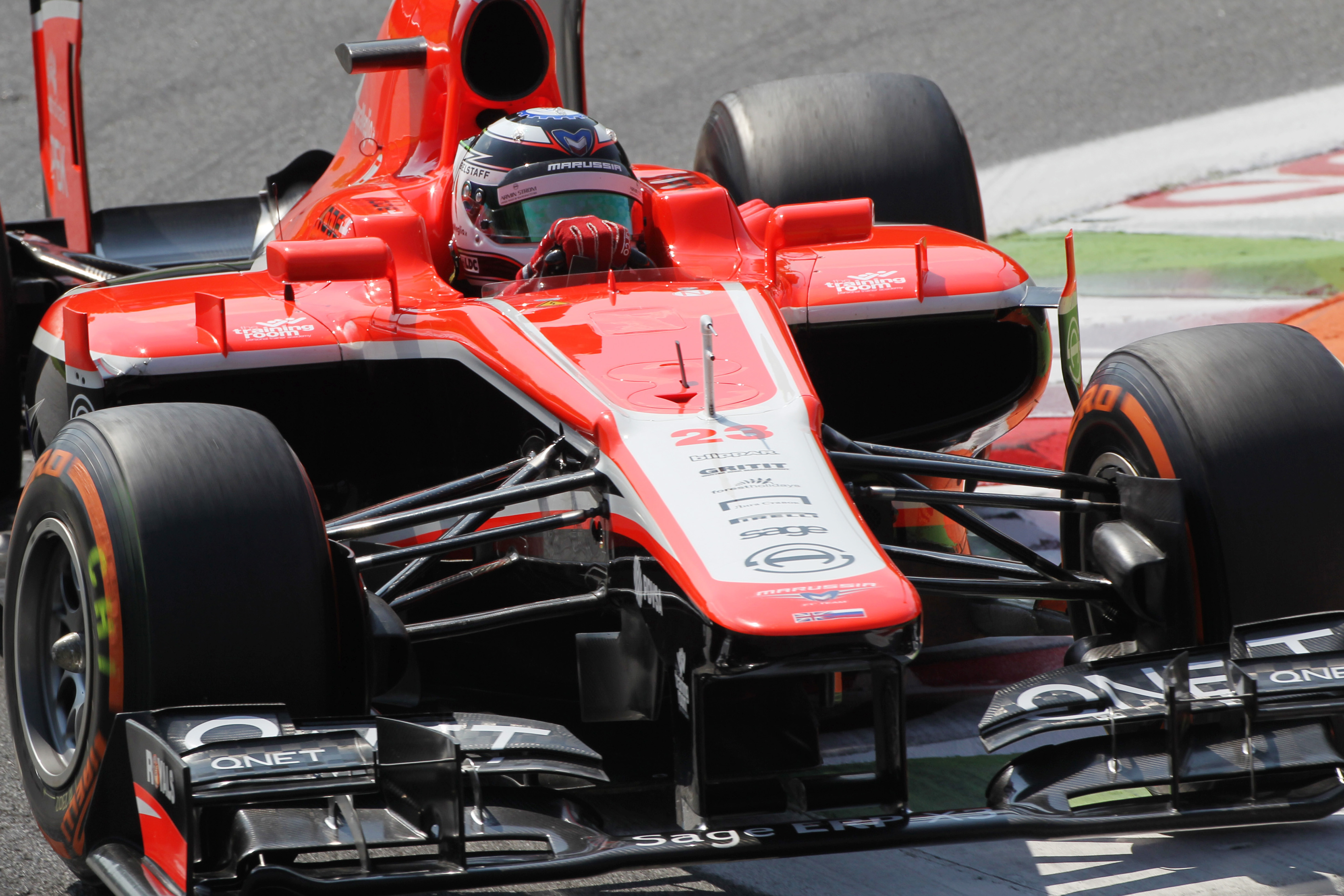 Max Chilton Marussia 2013