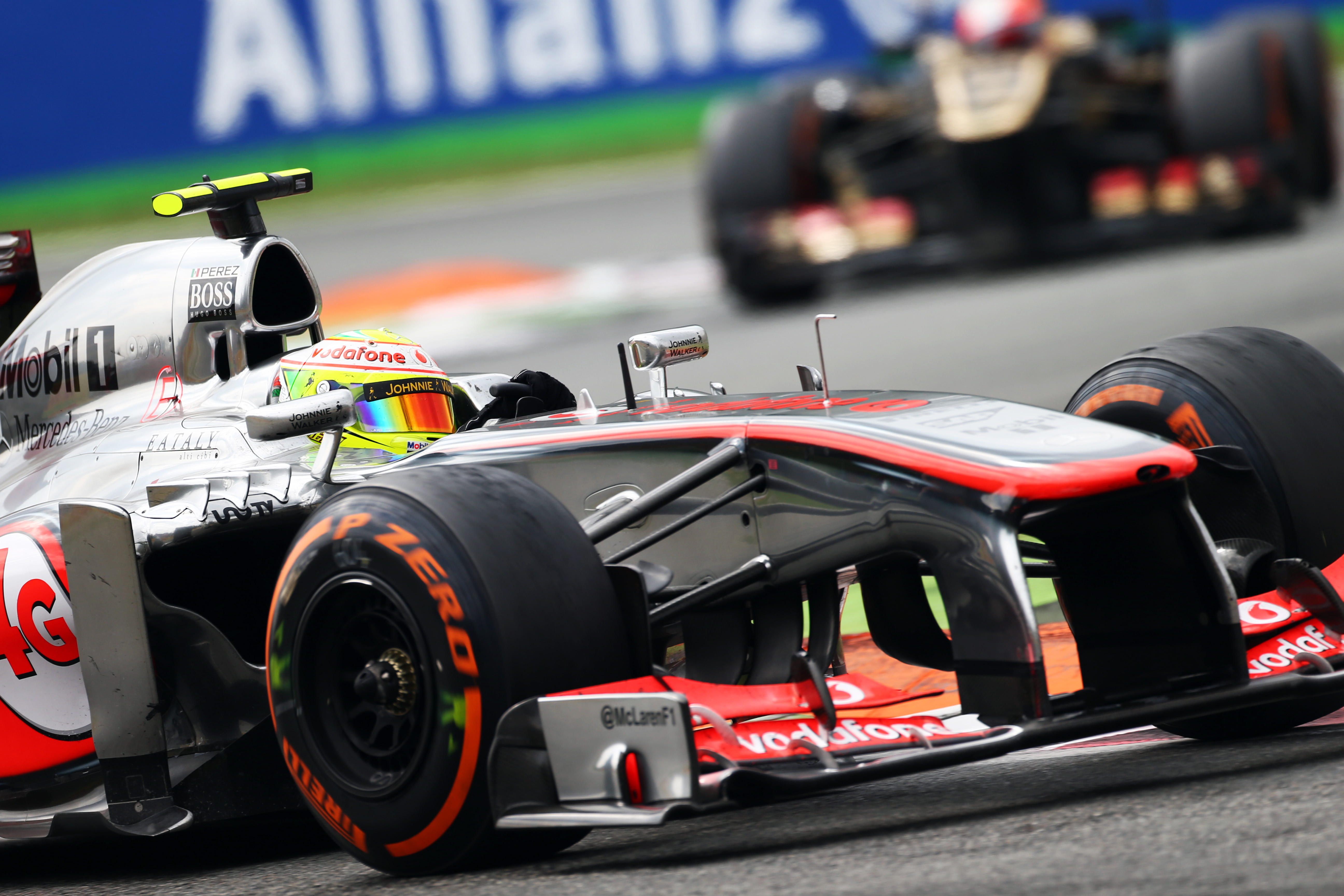 Sergio Perez McLaren Monza 2013