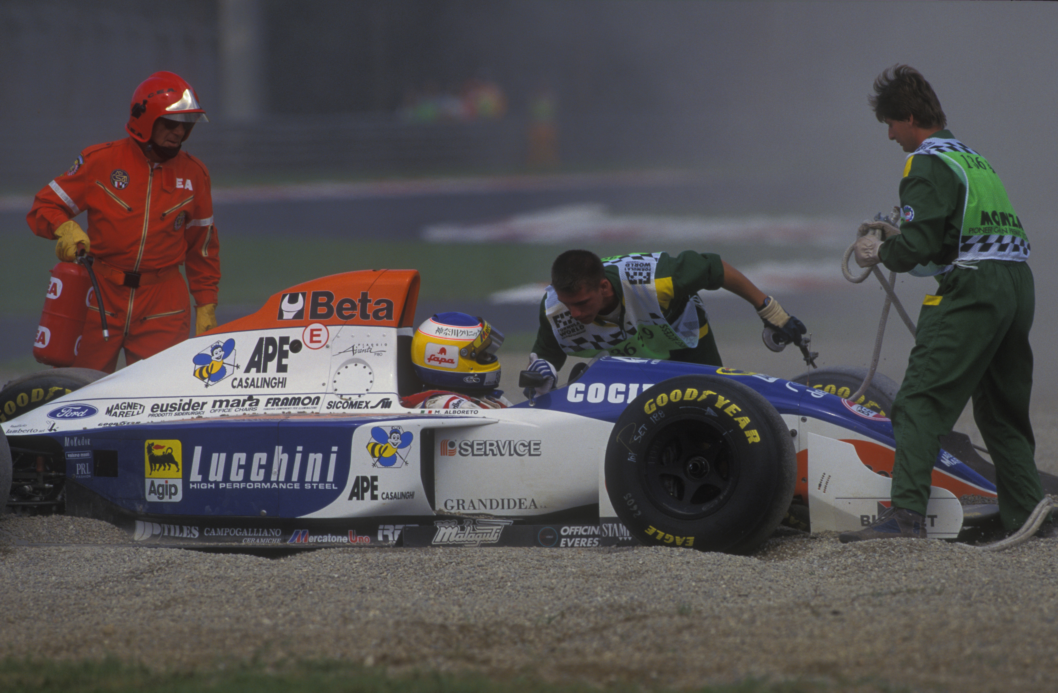 Michele Alboreto Minardi F1 1994