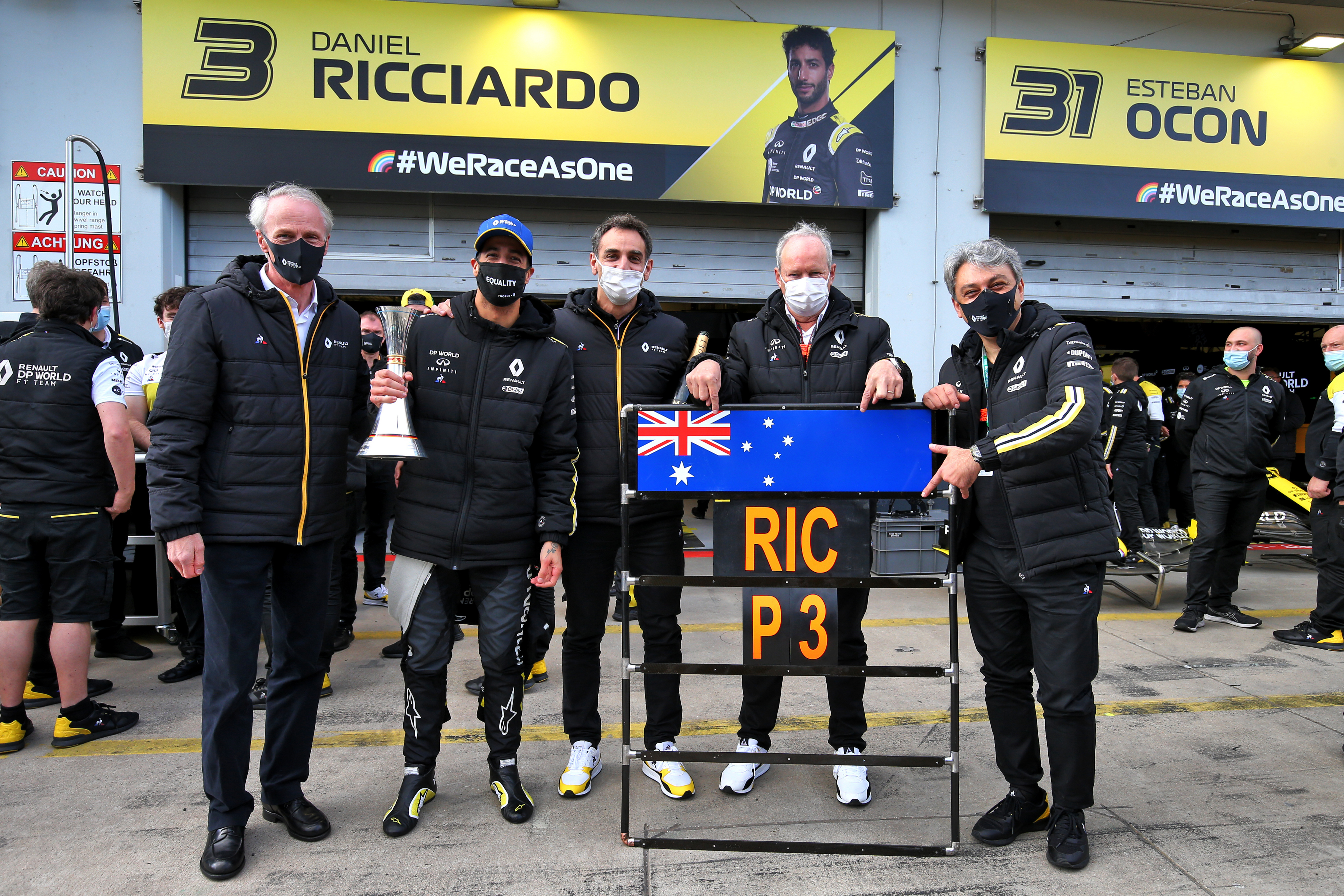 Motor Racing Formula One World Championship Eifel Grand Prix Race Day Nurbugring, Germany