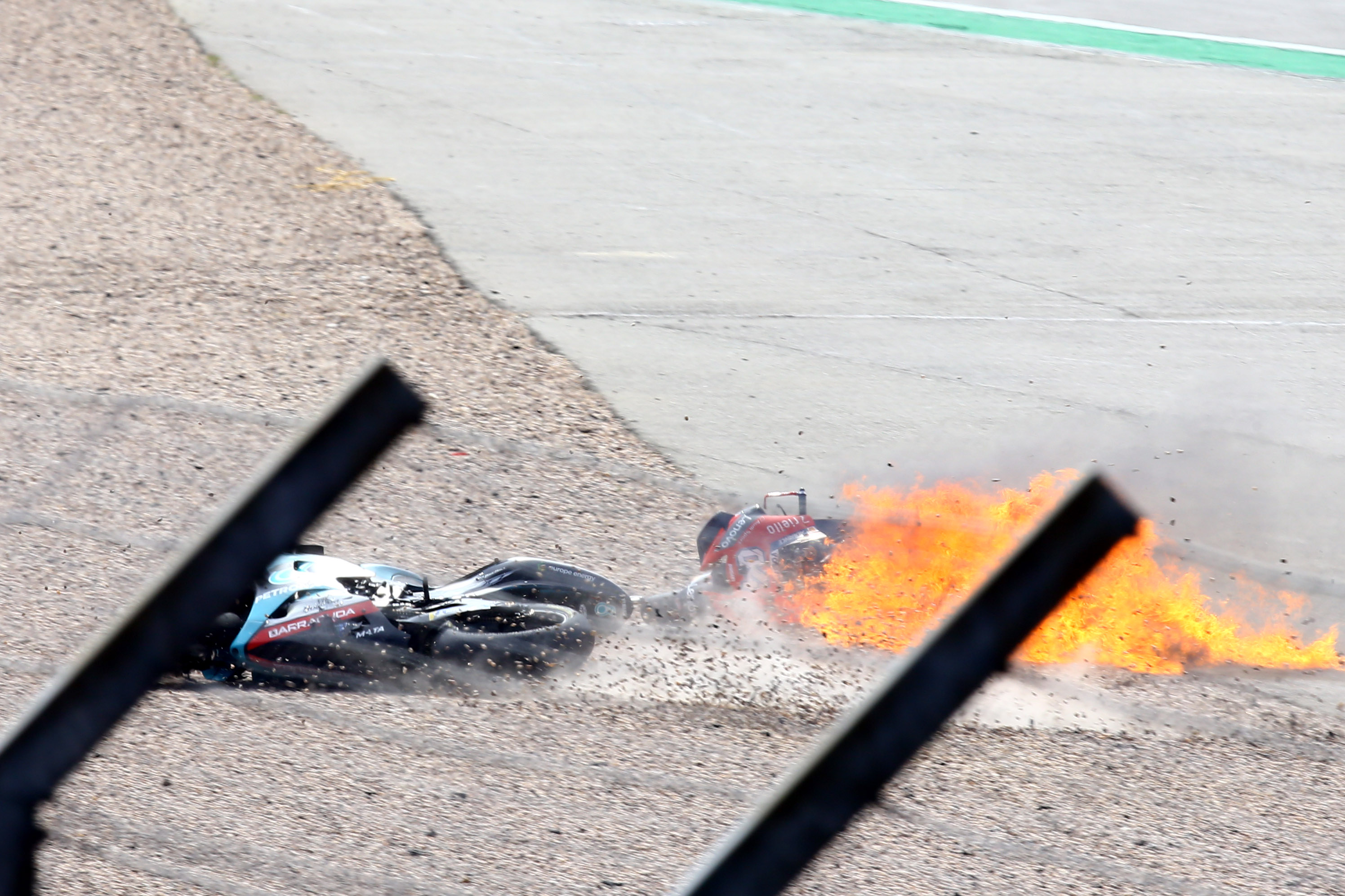 Andrea Dovizioso Ducati crash Silverstone MotoGP 2019