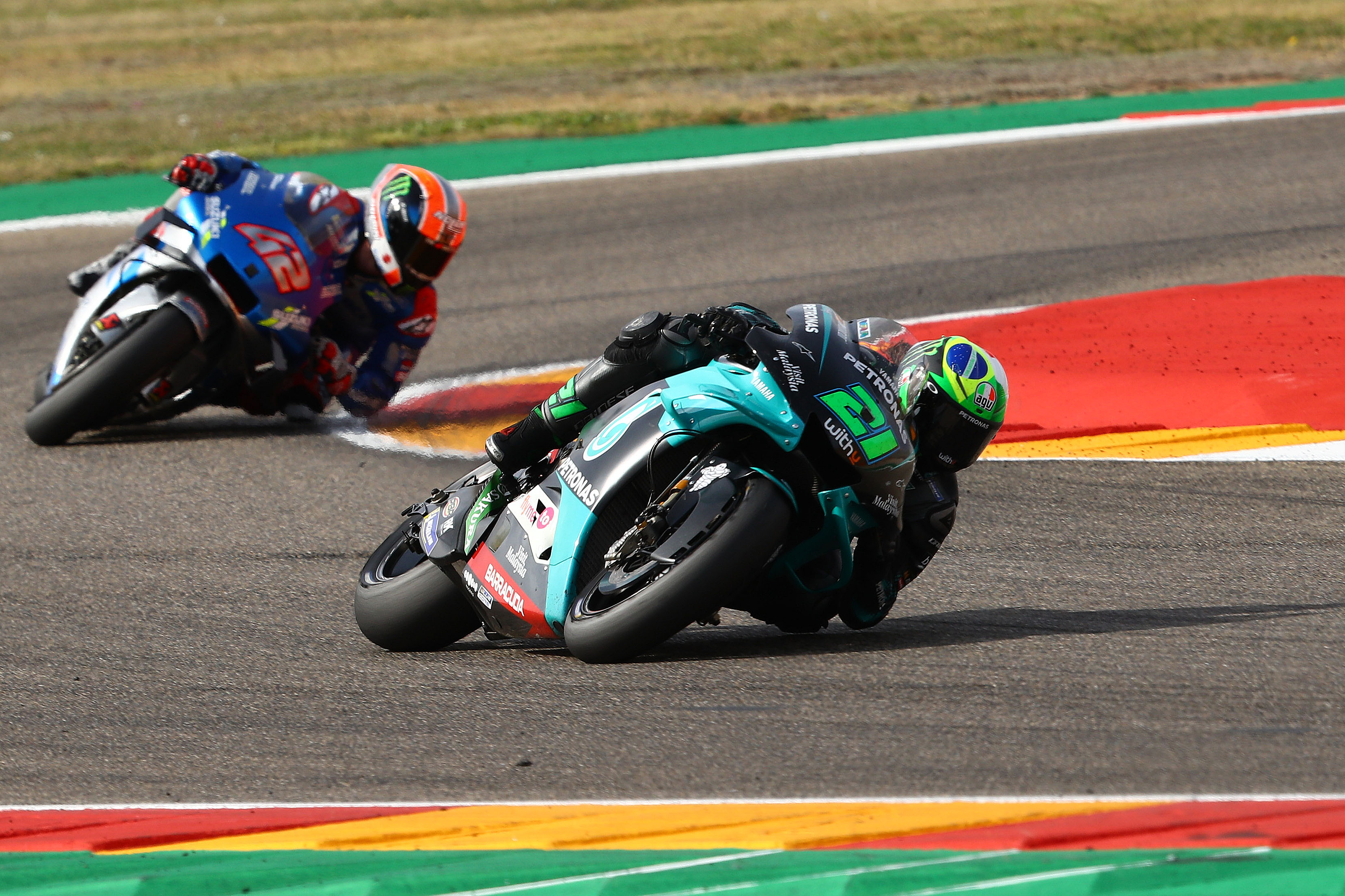 Franco Morbidelli and Alex Rins, Aragon