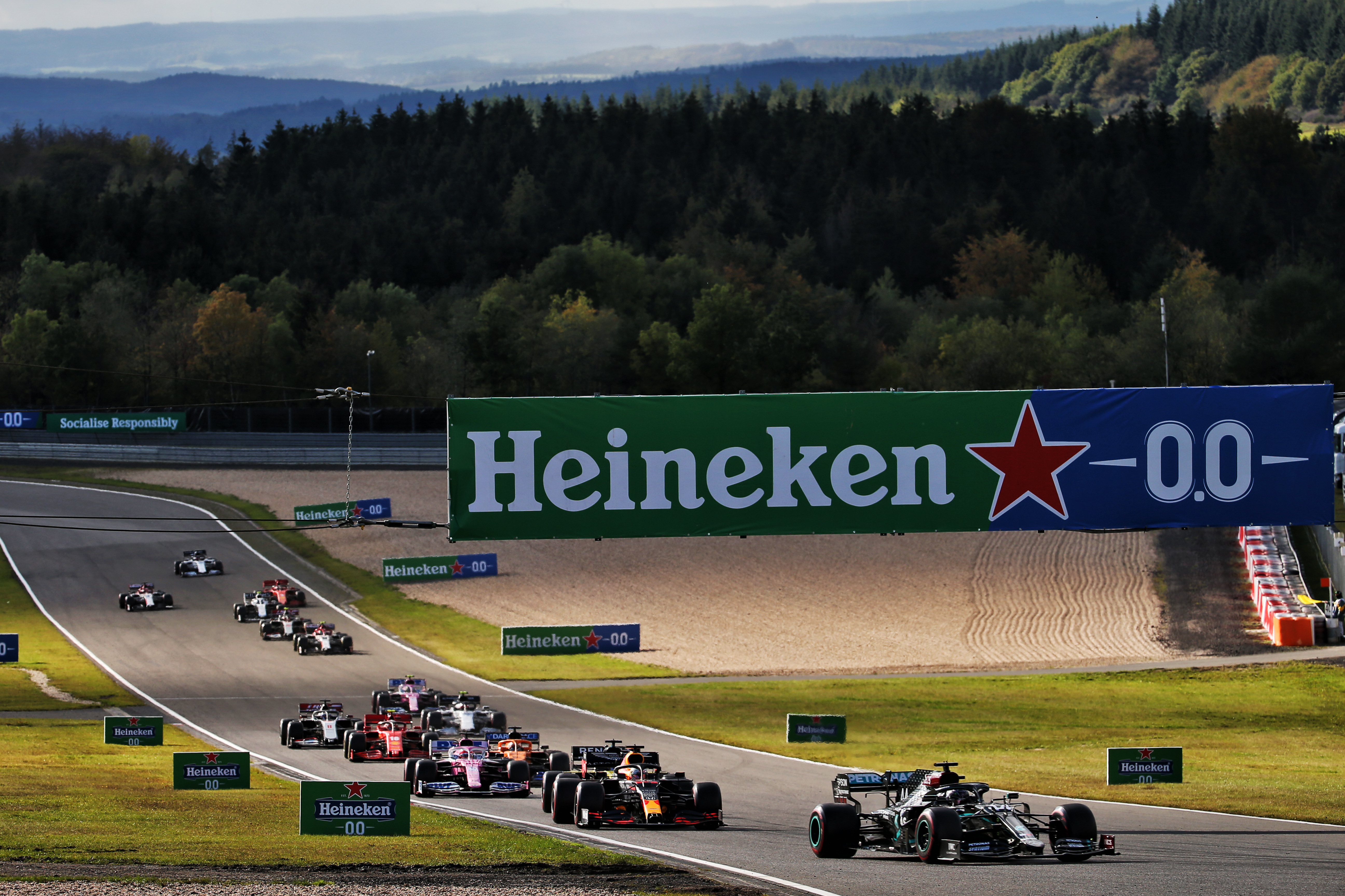 Motor Racing Formula One World Championship Eifel Grand Prix Race Day Nurbugring, Germany