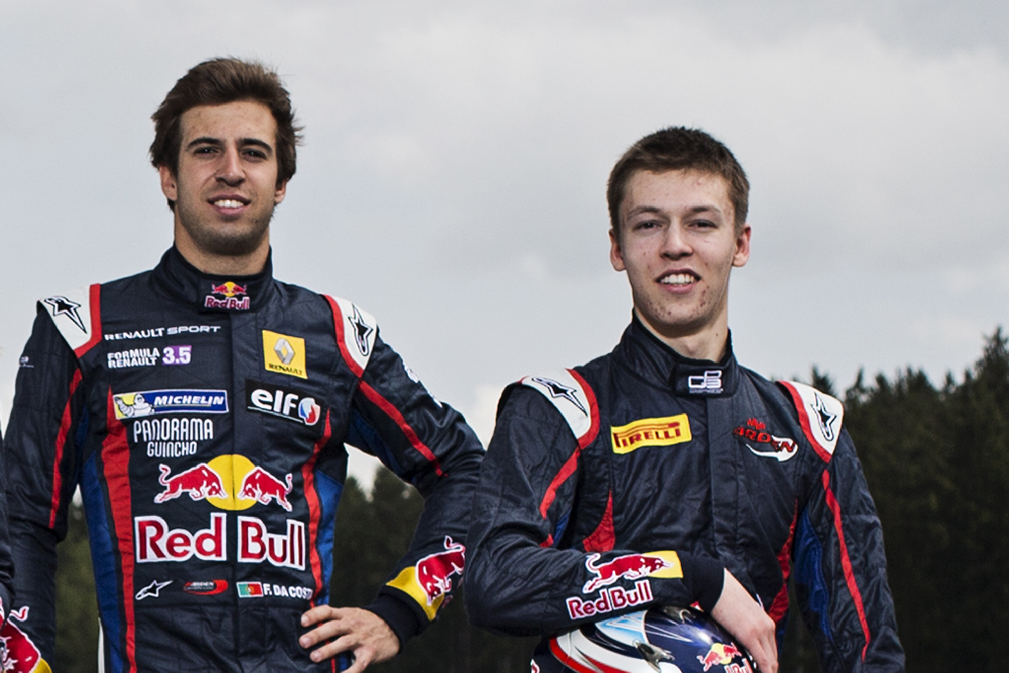 Antonio Felix da Costa Daniil Kvyat Red Bull Juniors