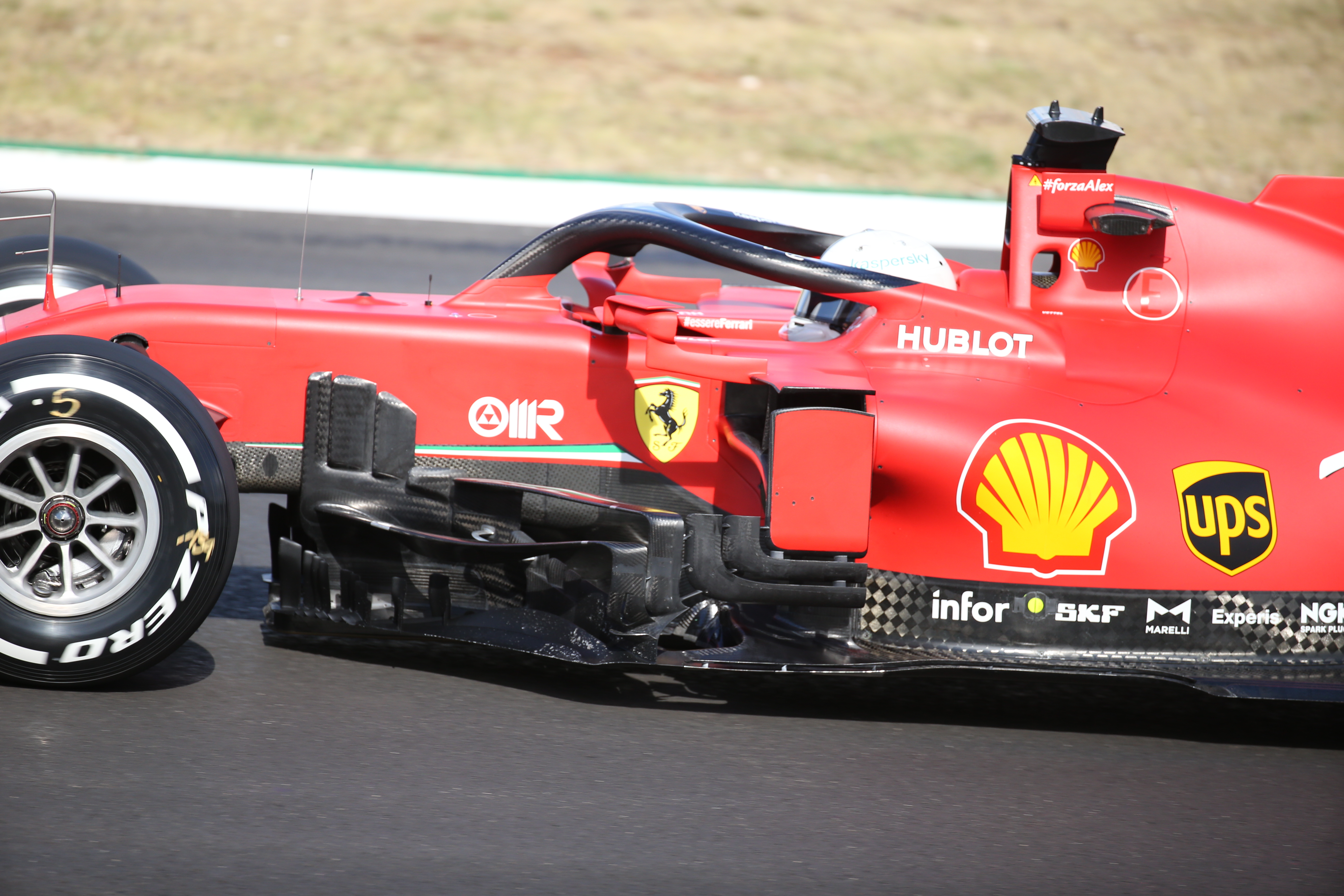 Ferrari bargeboard Portugal F1 2020 Algarve