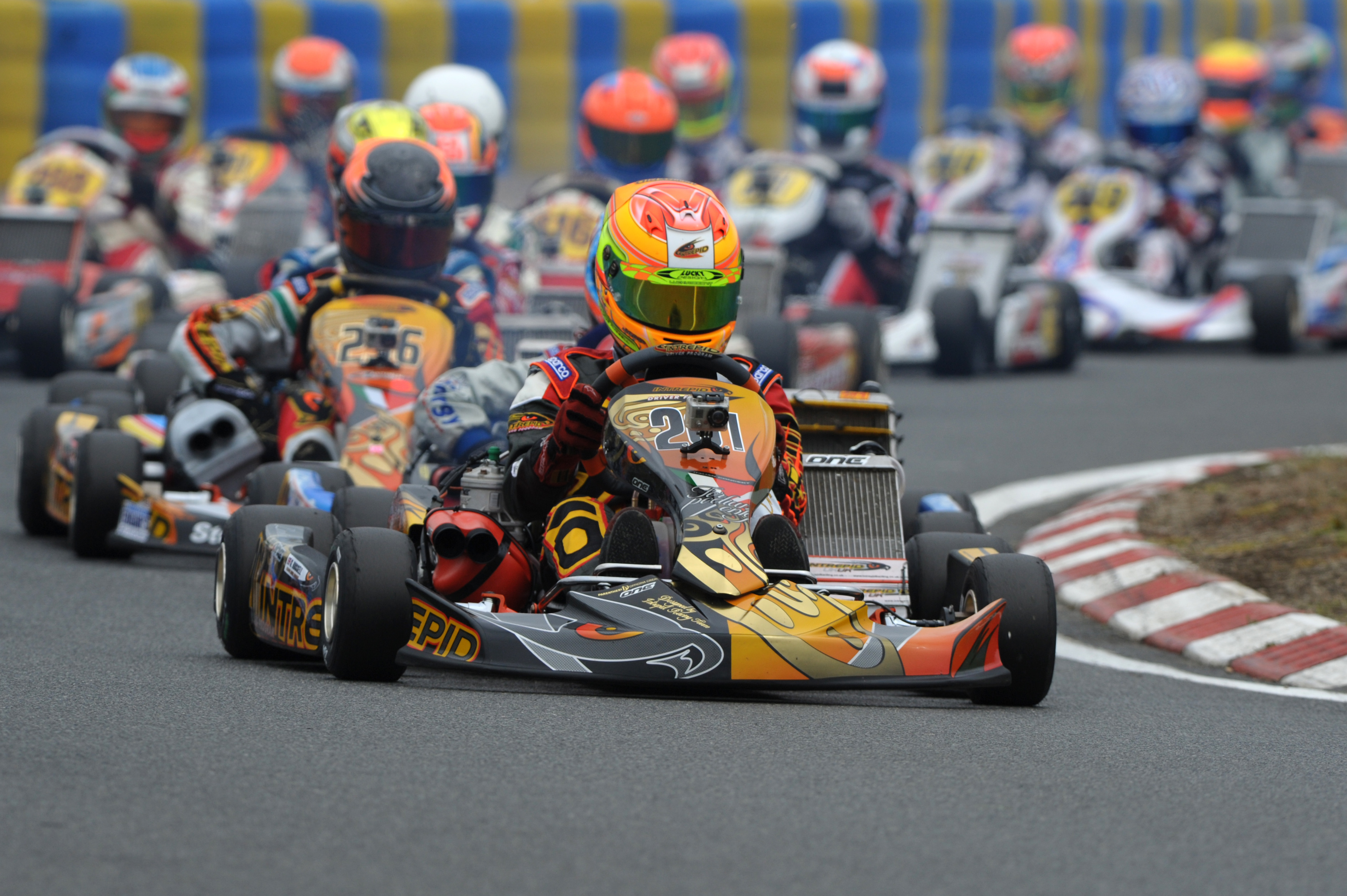 George Russell karting 2012