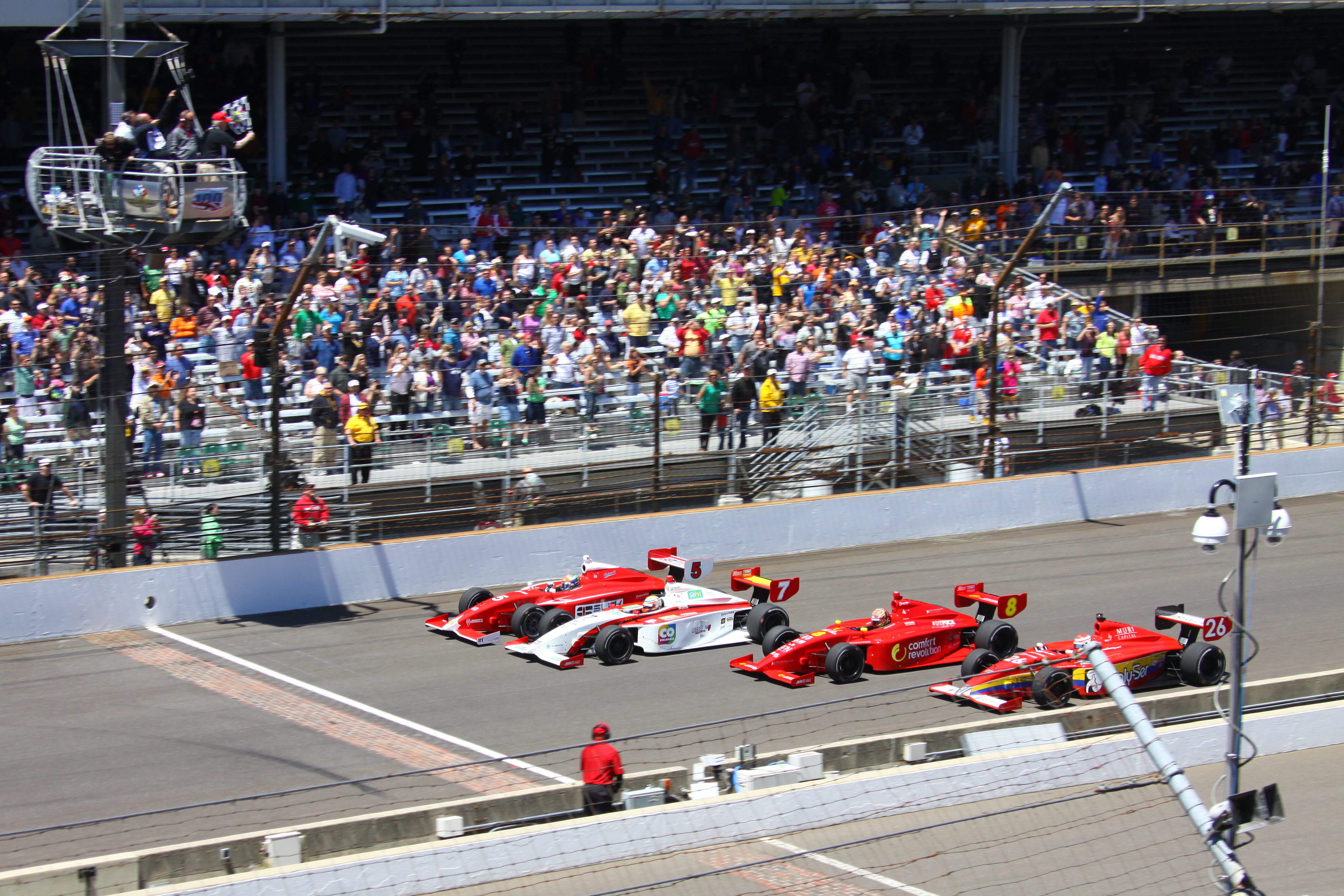 Indy Lights Freedom 100 2013