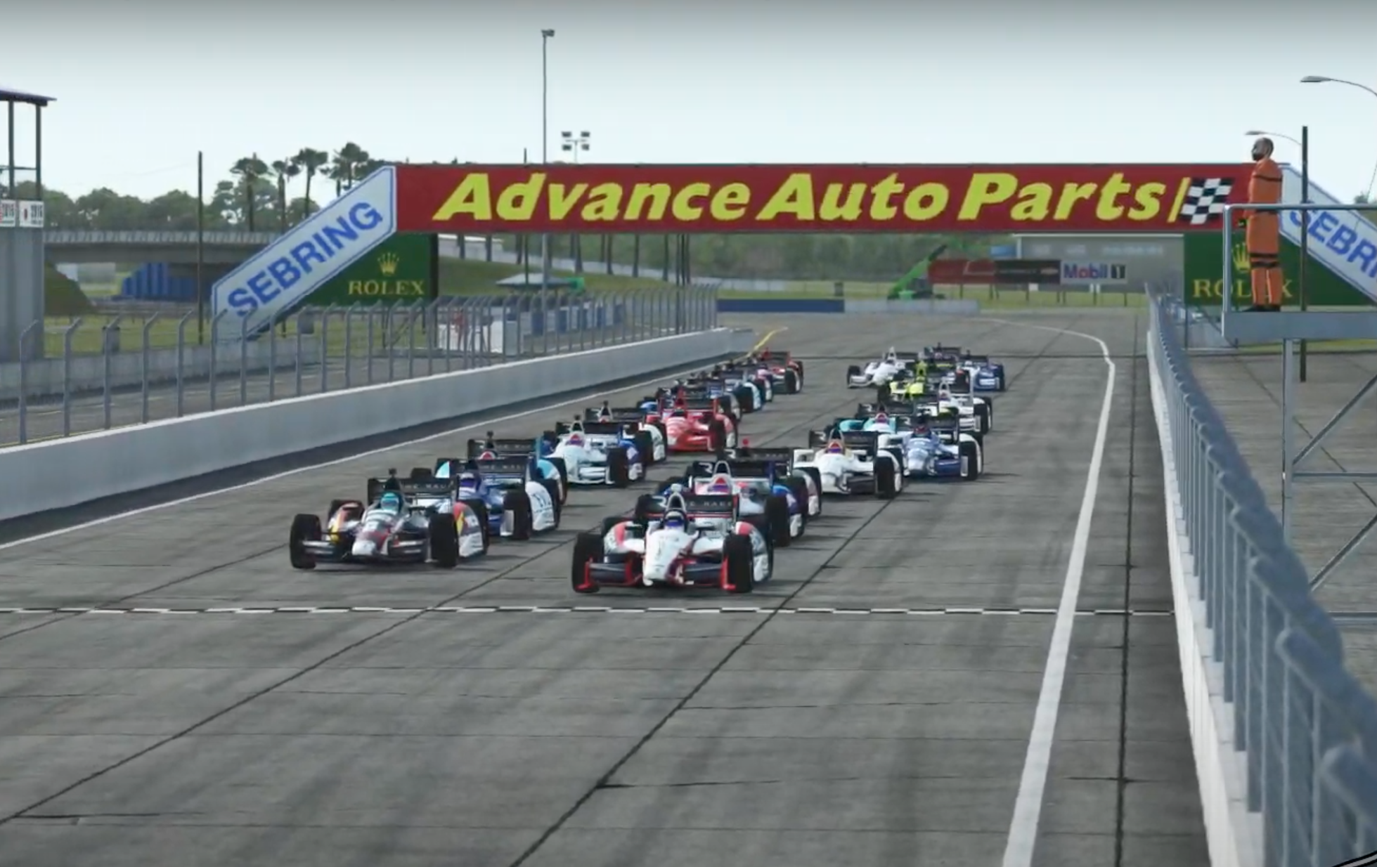 Indypro R3 Feature Race Start