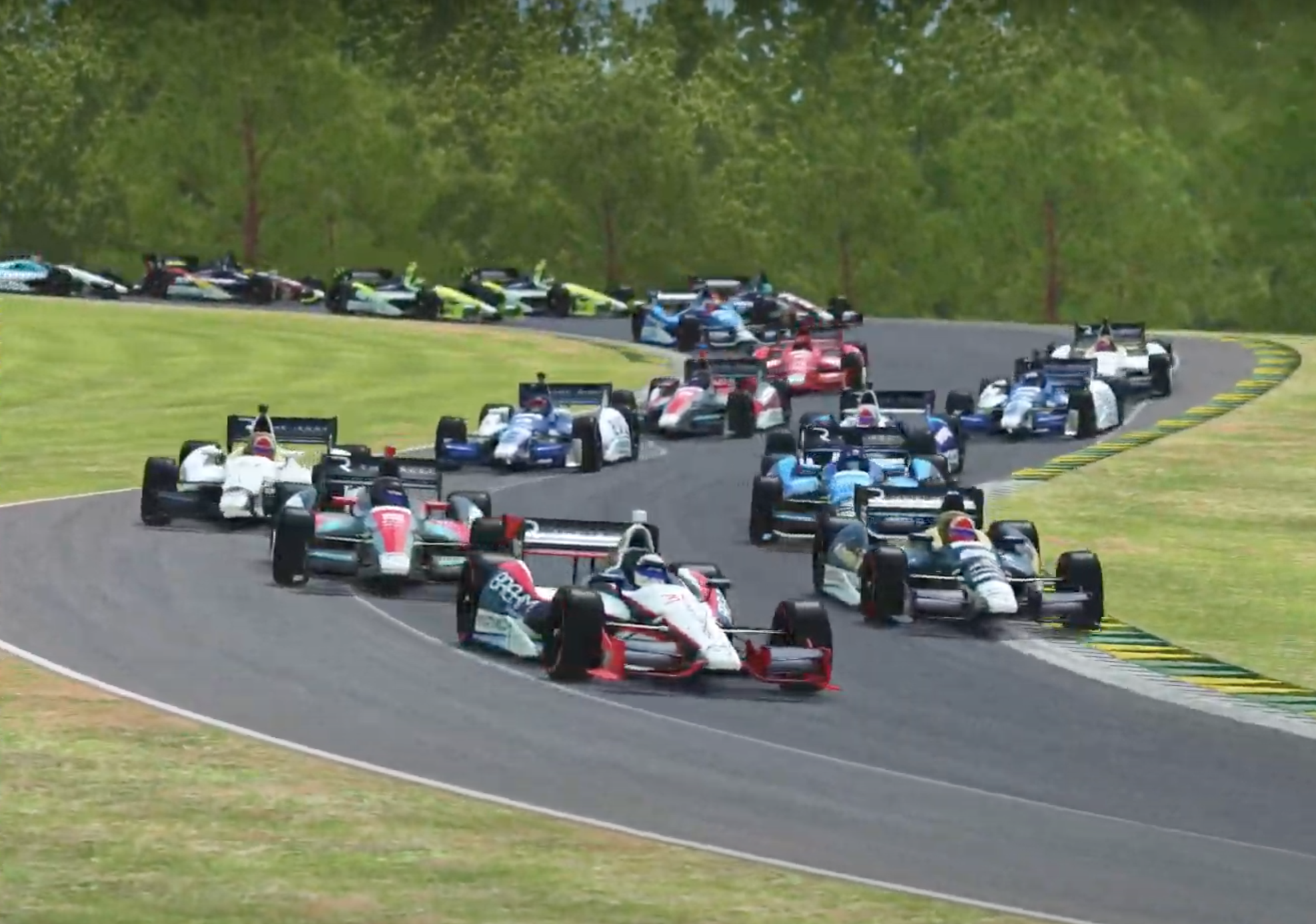 Indypro R4 Feature Race Start