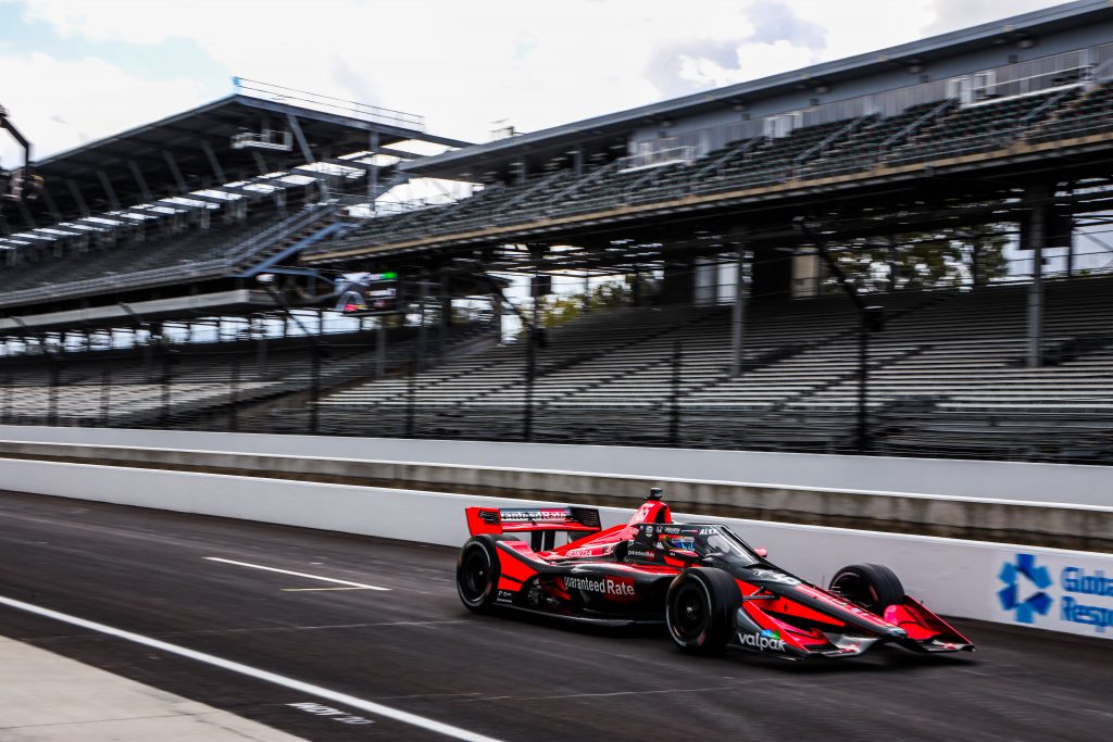 Palou leads practice at IndyCar’s Indianapolis return