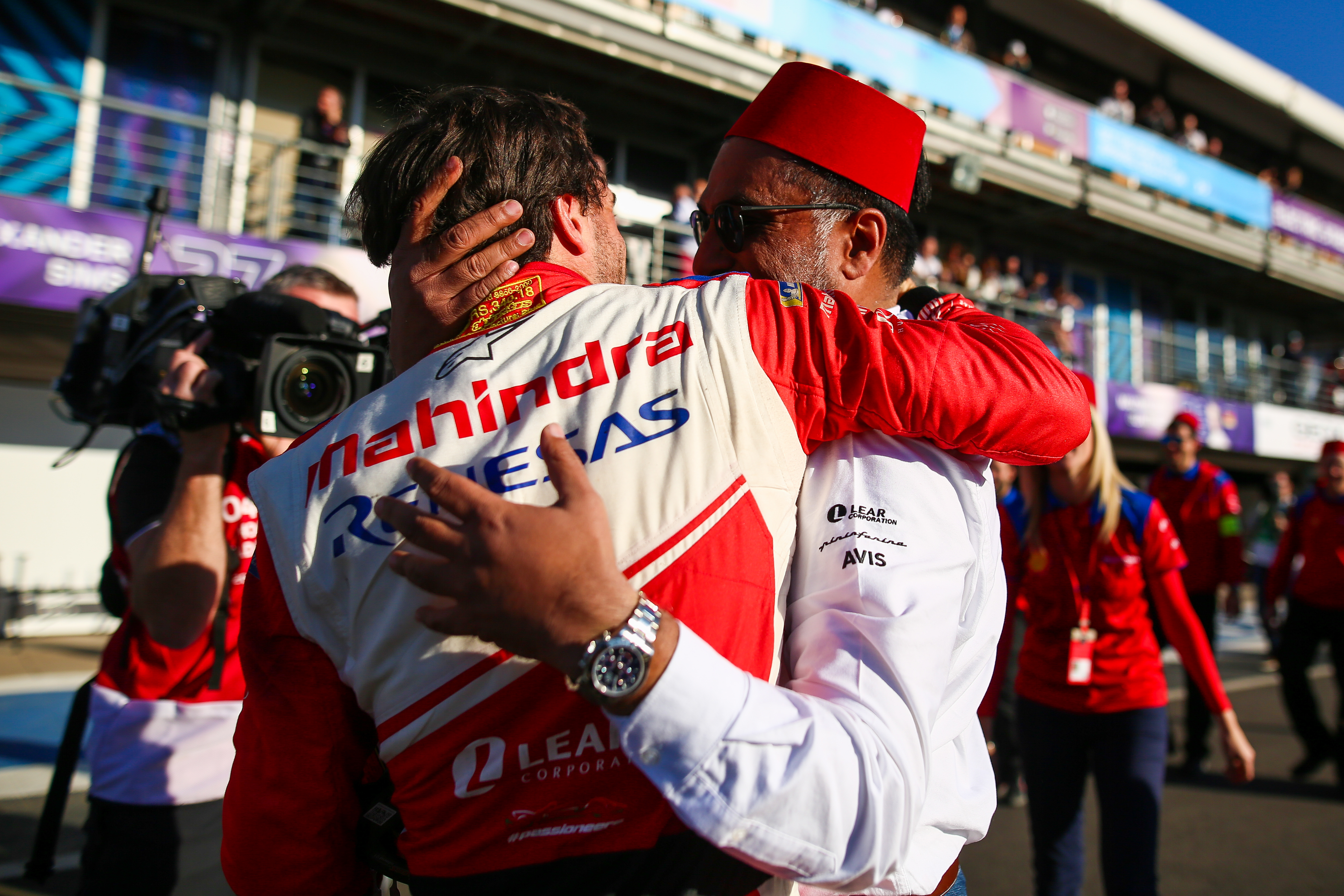 Jerome d'Ambrosio and Dilbagh Gill, Mahindra, Marrakesh Formula E