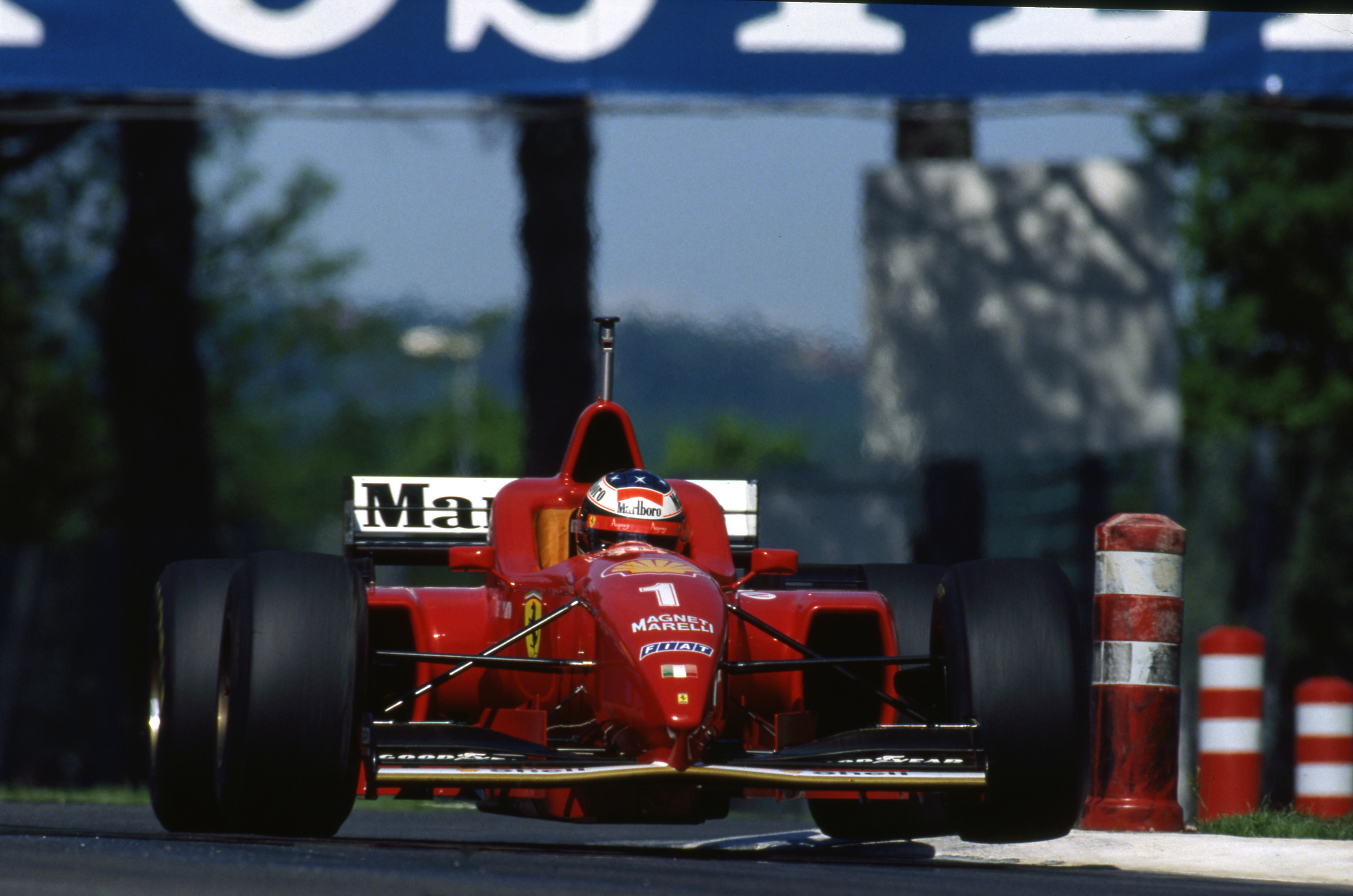 Michael Schumacher Ferrari Imola 1996