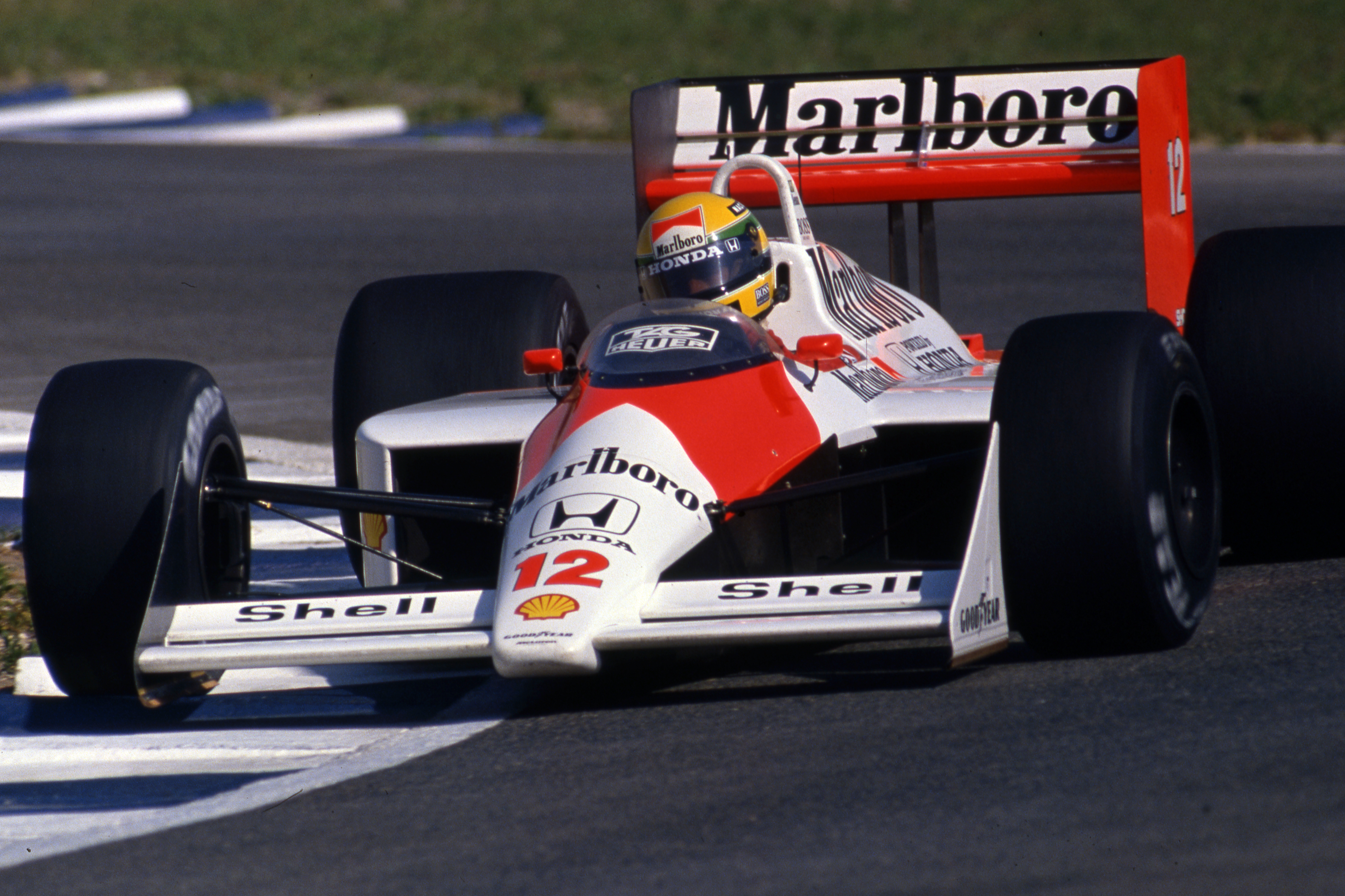 Ayrton Senna McLaren Spanish Grand Prix Jerez 1988