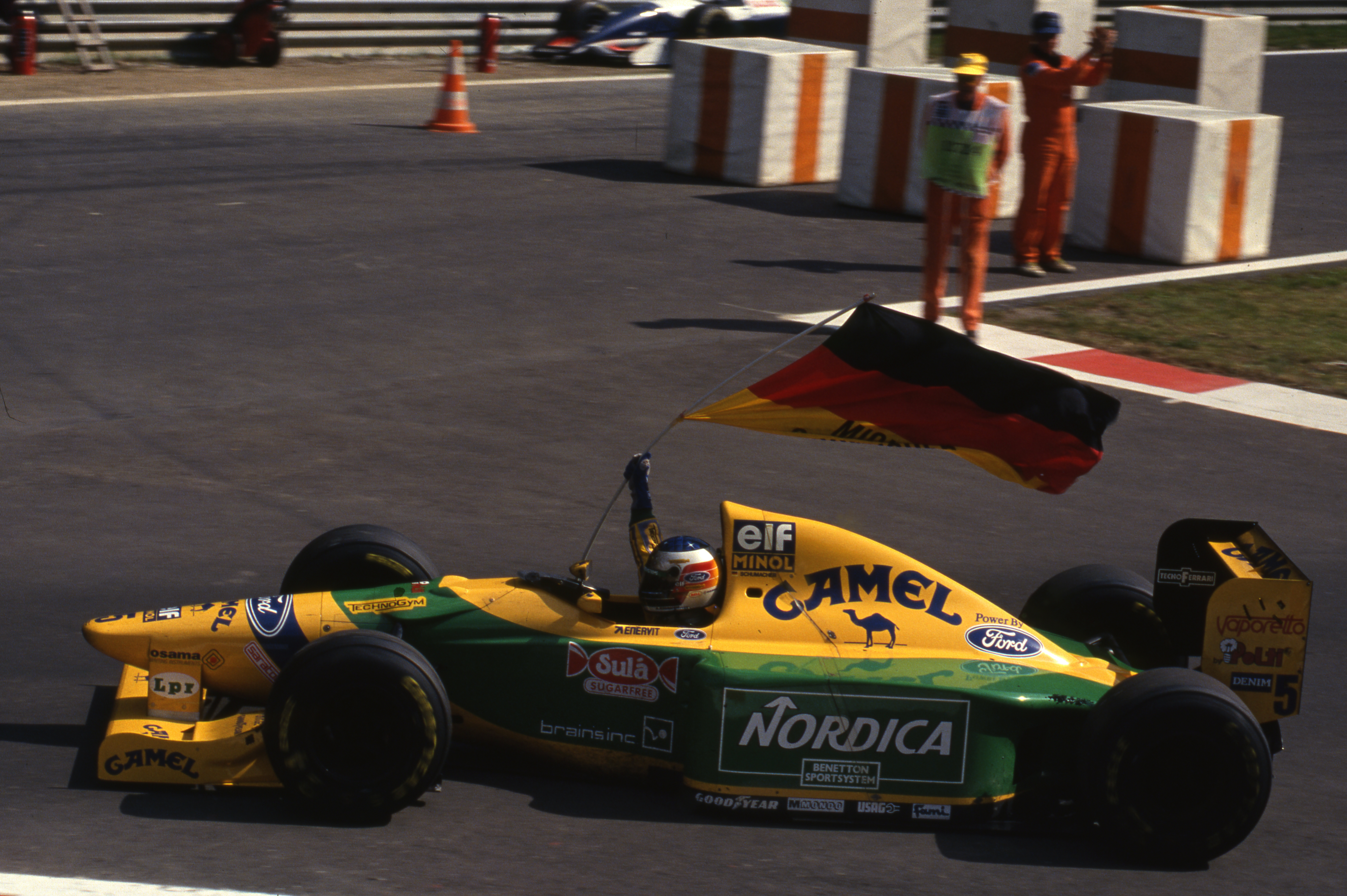 Michael Schumacher Benetton Portuguese Grand Prix 1993