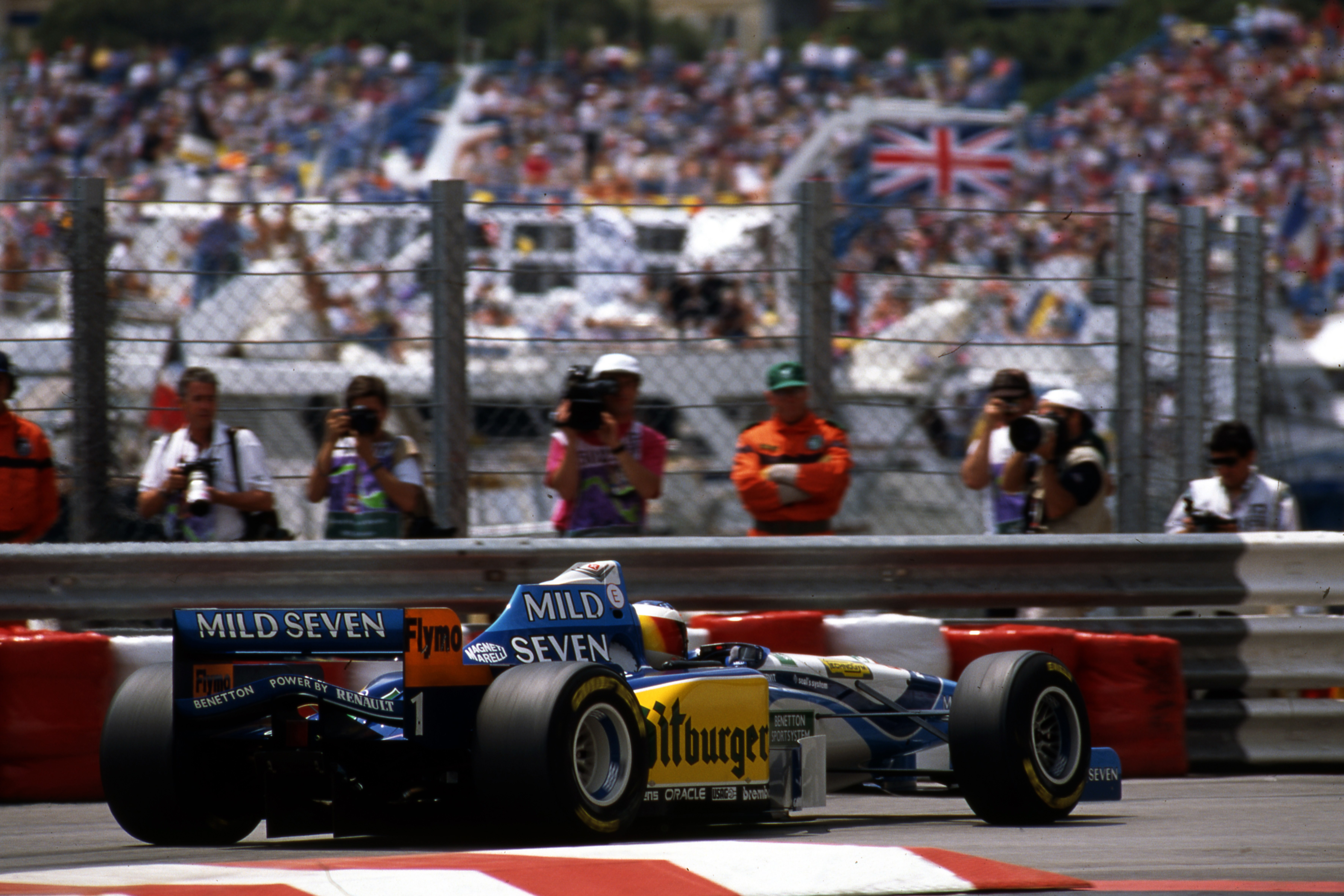 Michael Schumacher Benetton Monaco Grand Prix 1995