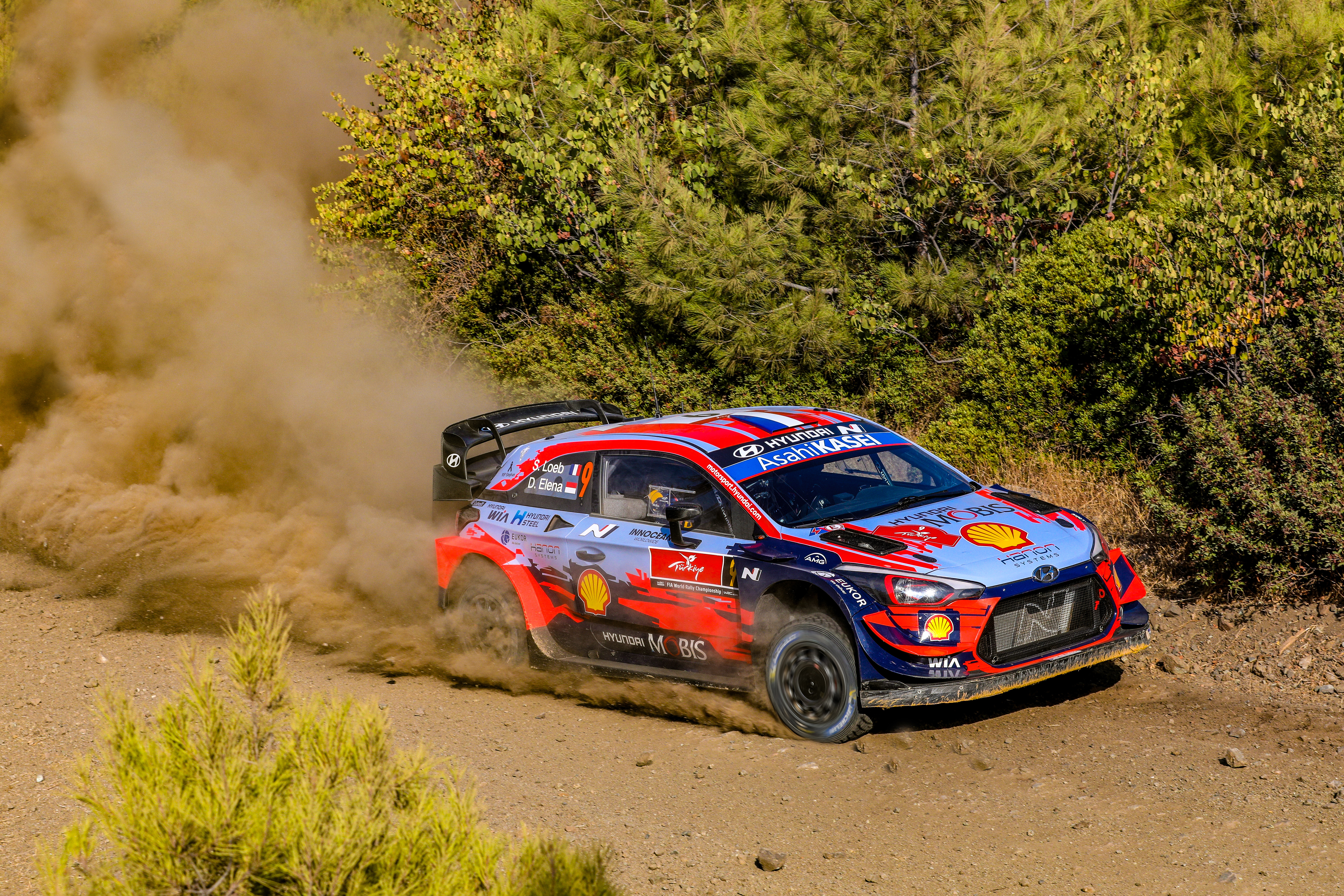 Sebastien Loeb Hyundai WRC Rally Turkey 2020