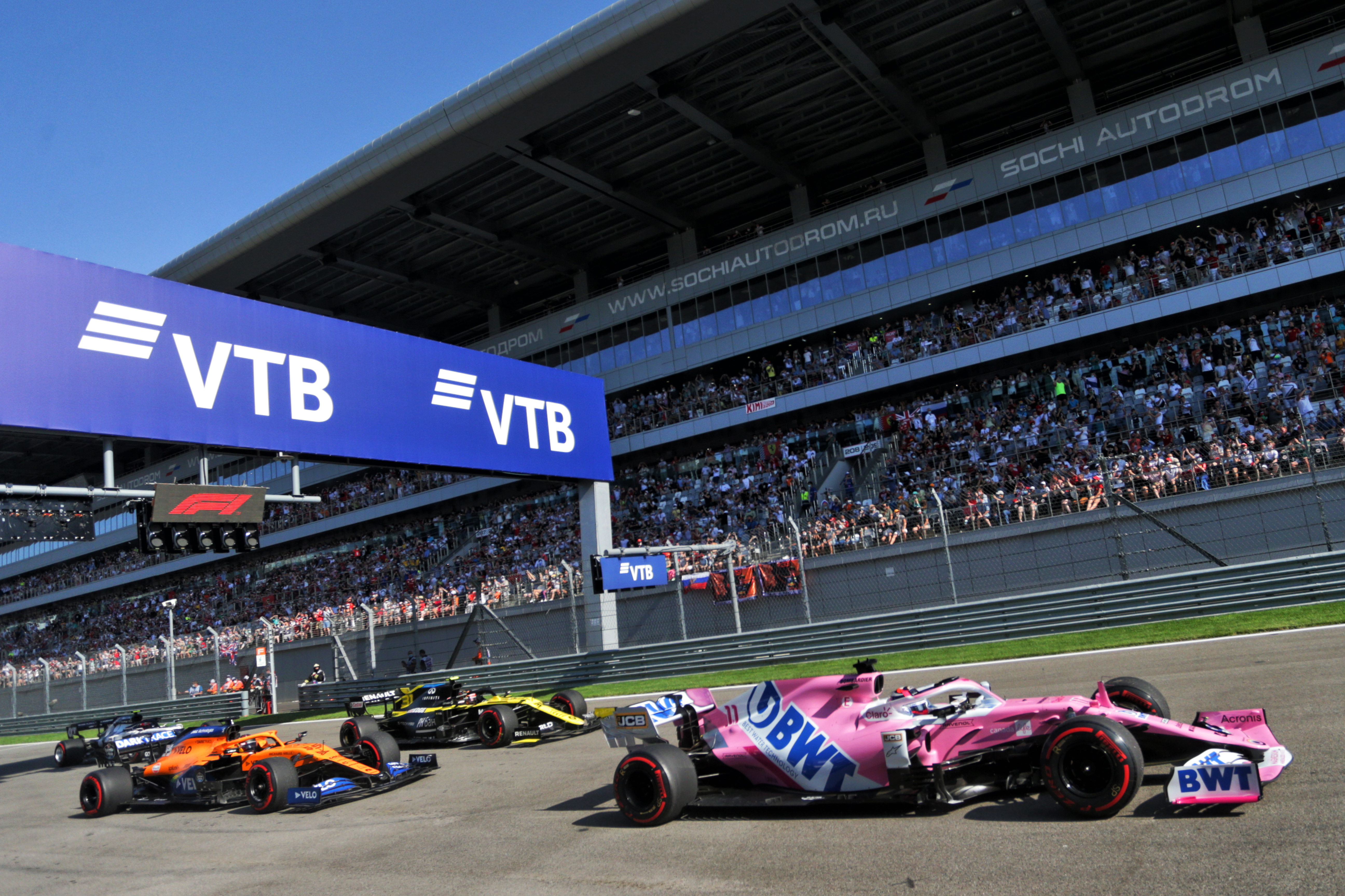 Motor Racing Formula One World Championship Russian Grand Prix Race Day Sochi, Russia