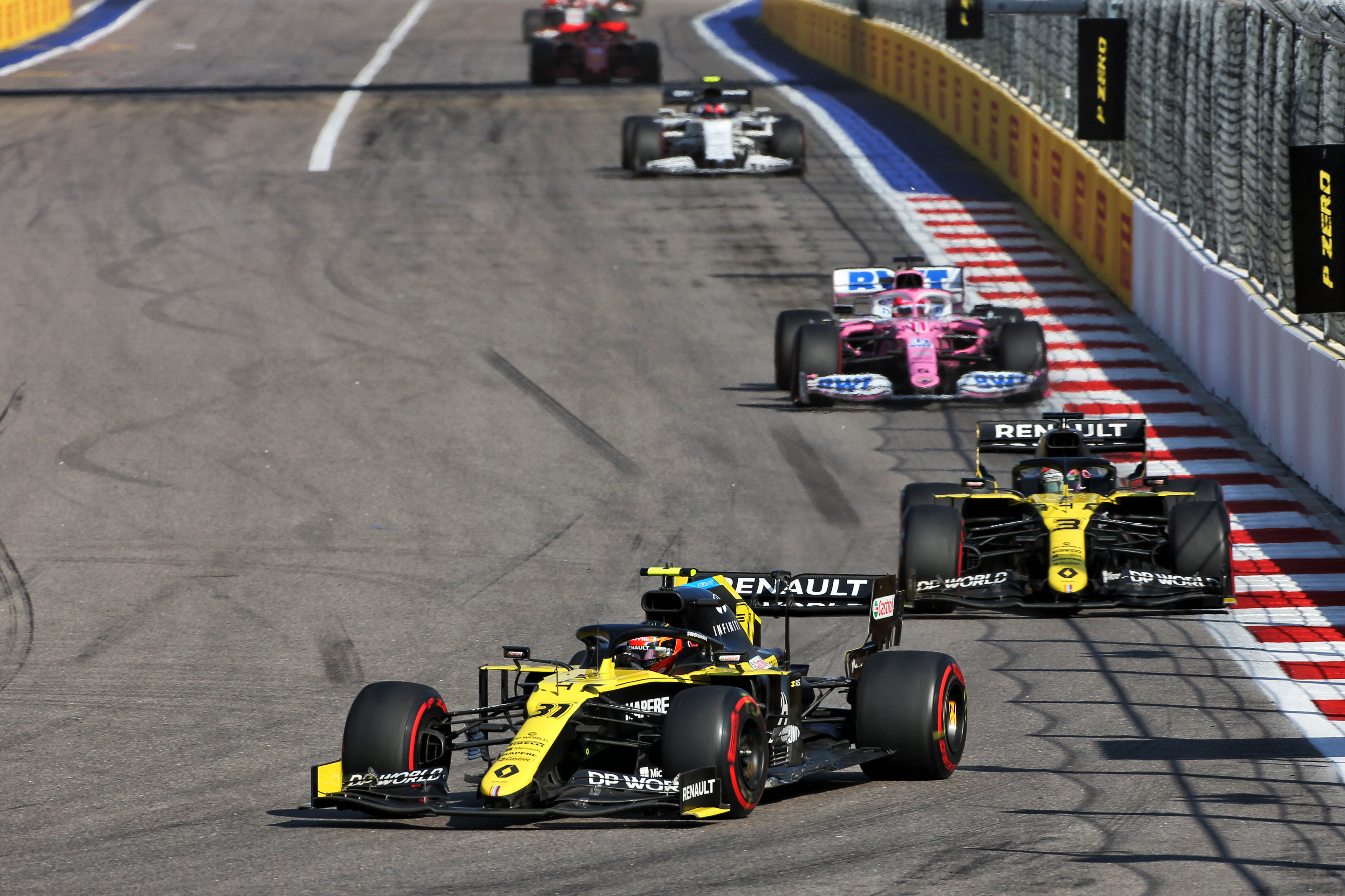 Esteban Ocon Renault Russian Grand Prix 2020 Sochi