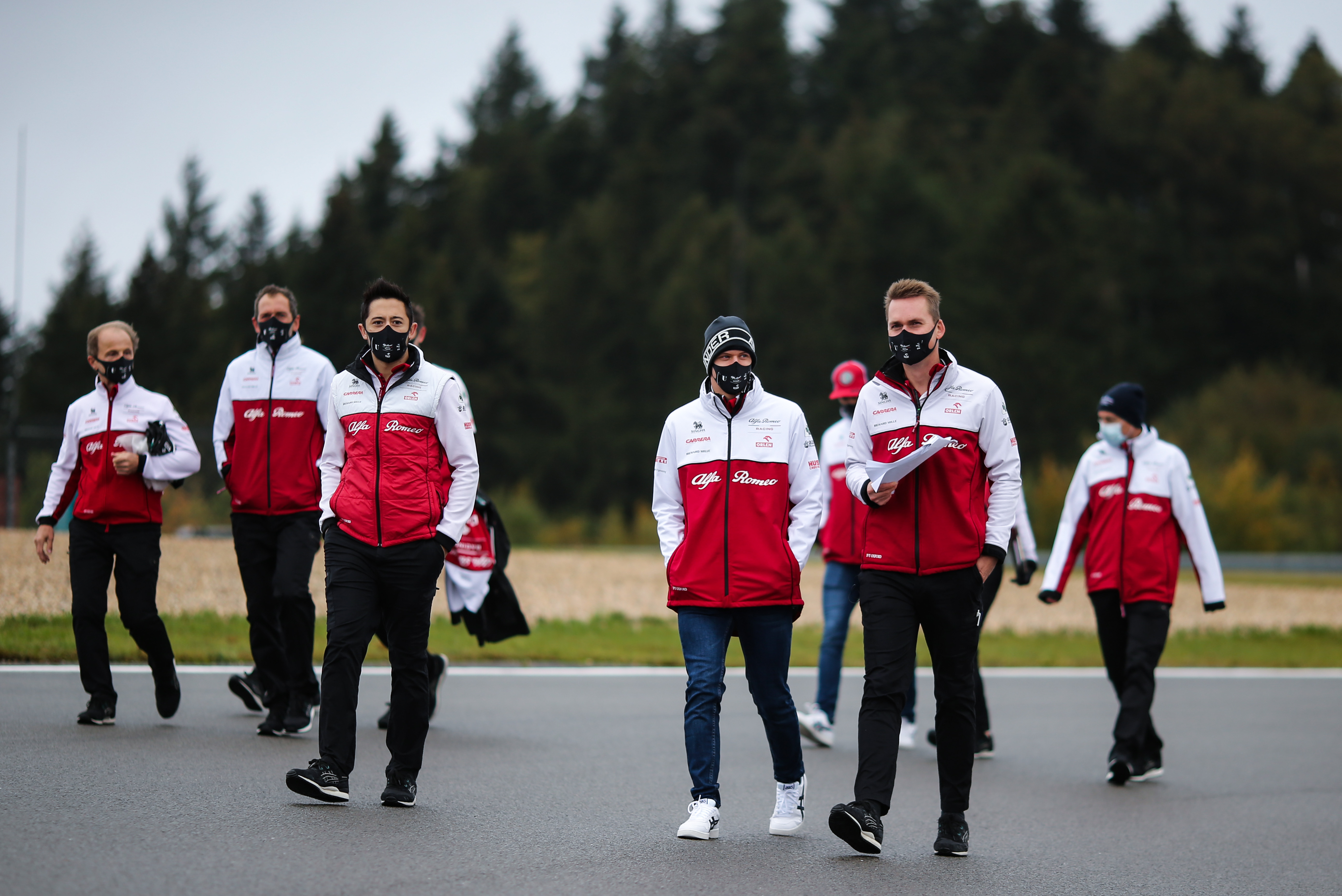 Motor Racing Formula One World Championship Eifel Grand Prix Preparation Day Nurbugring, Germany