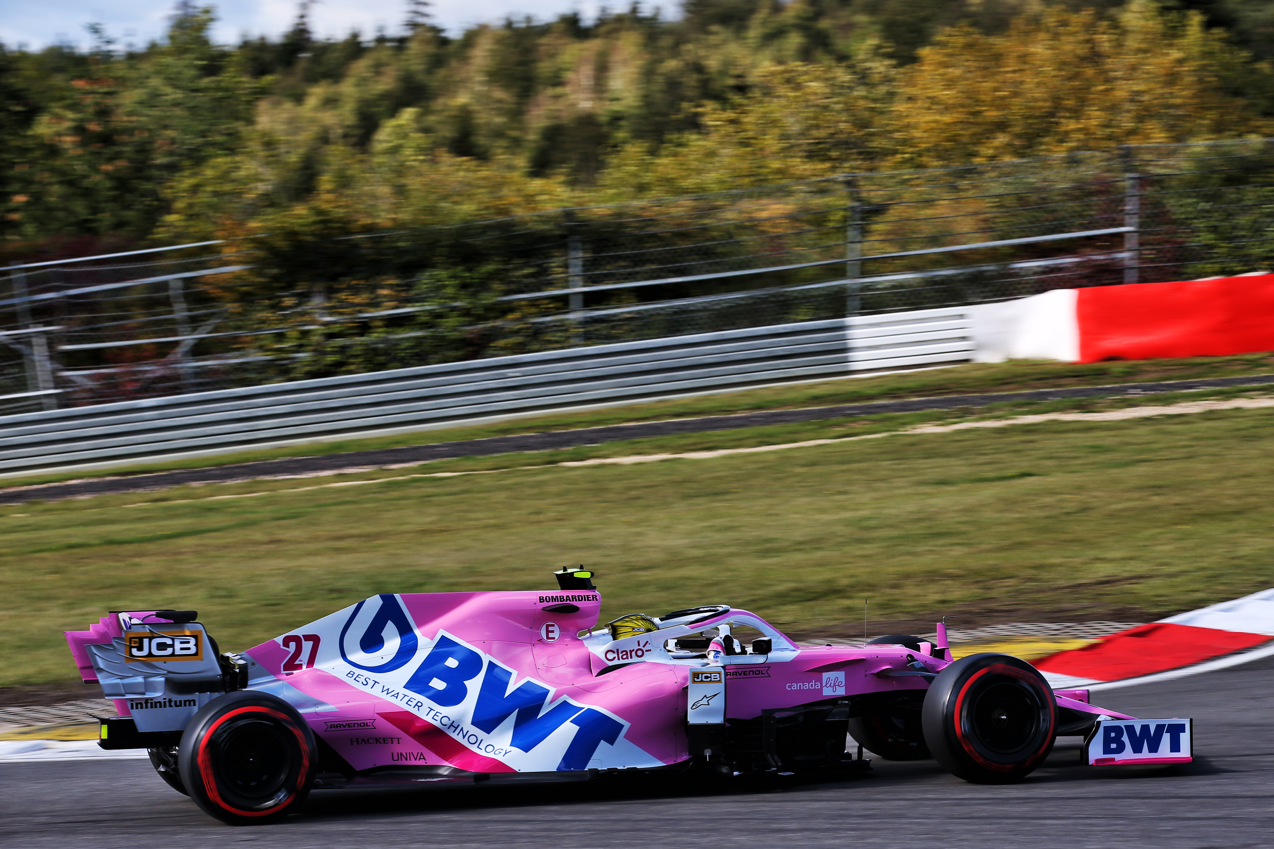 Motor Racing Formula One World Championship Eifel Grand Prix Qualifying Day Nurbugring, Germany