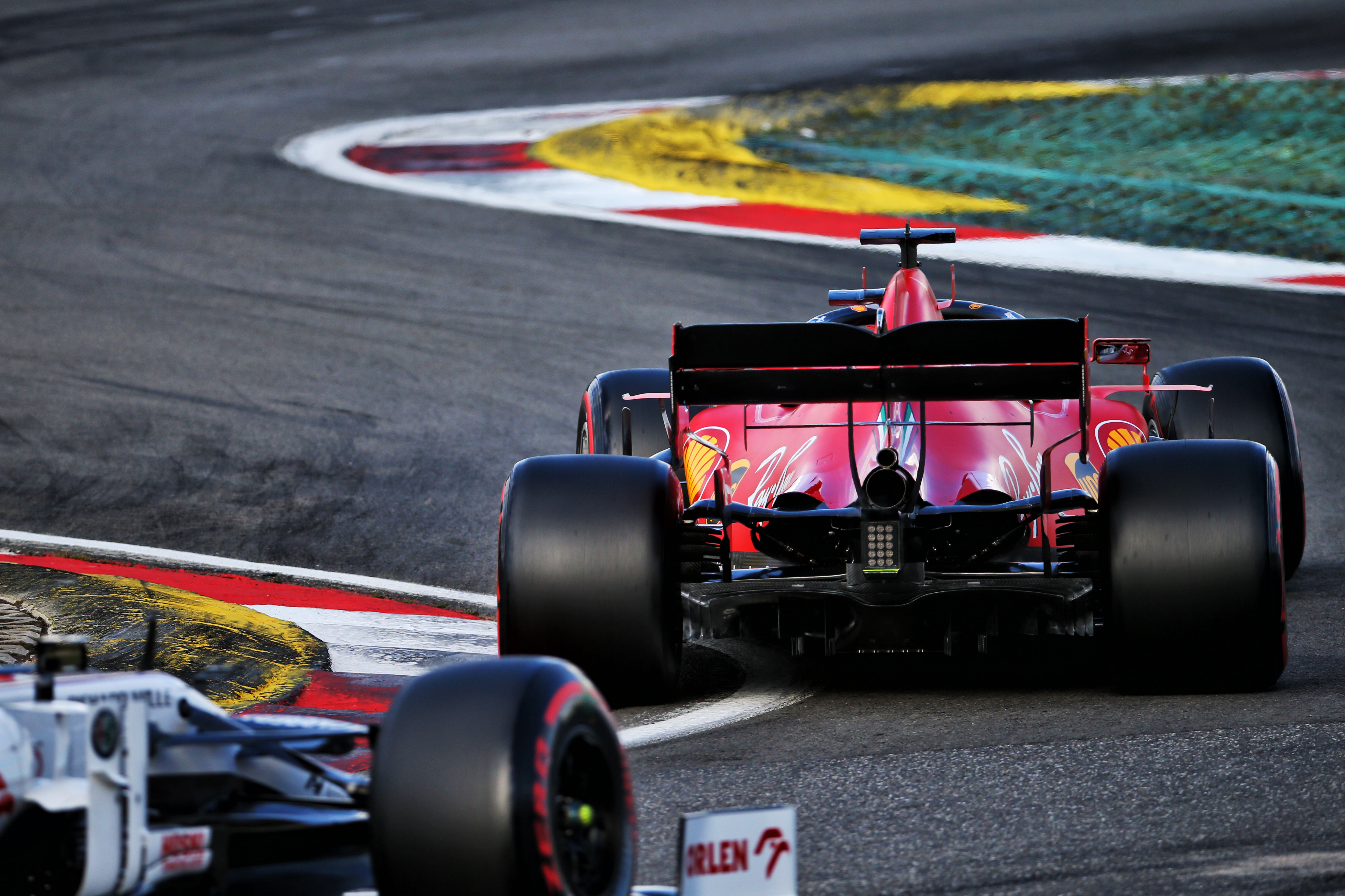 Motor Racing Formula One World Championship Eifel Grand Prix Qualifying Day Nurbugring, Germany